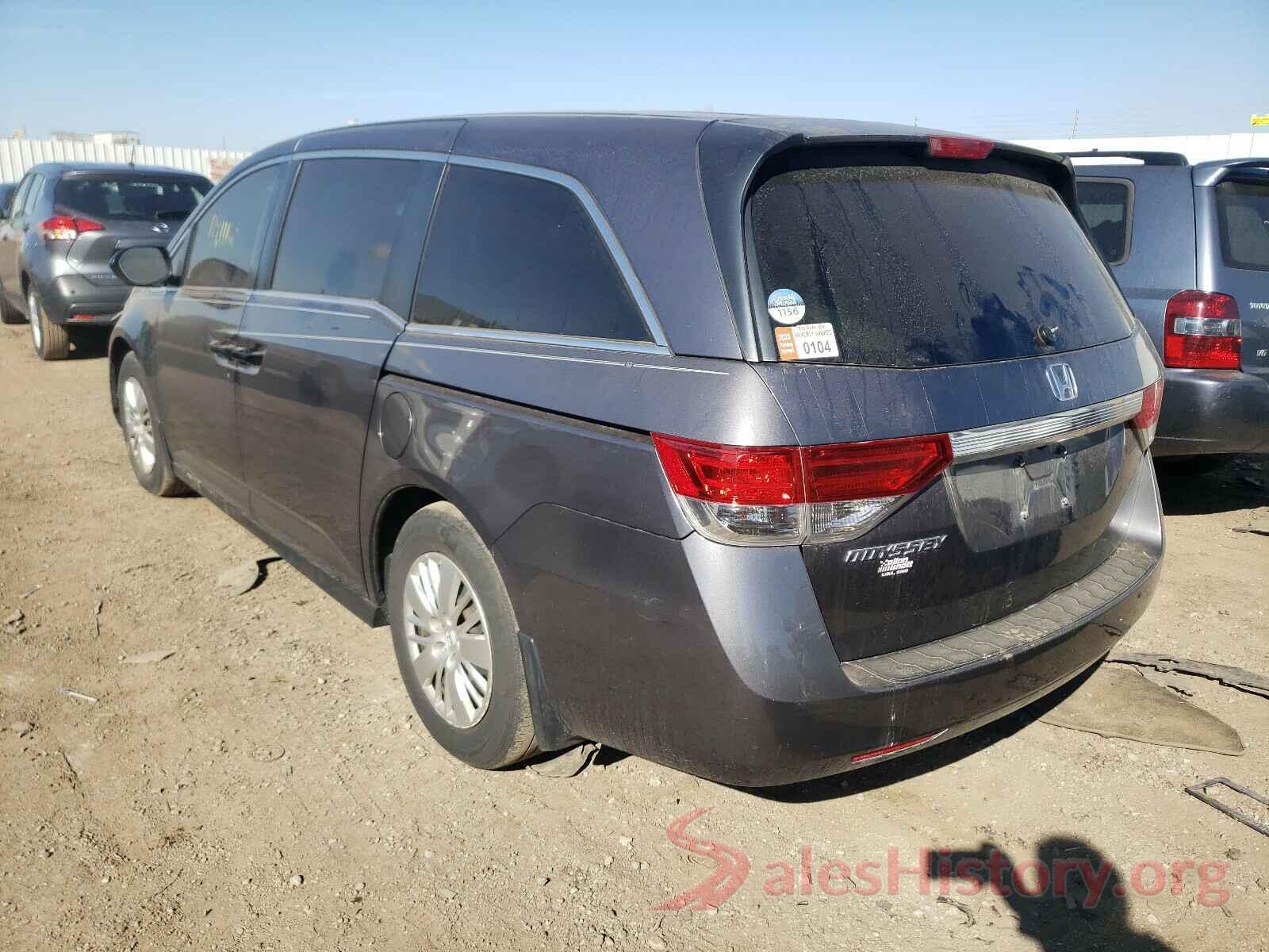 5FNRL5H22GB114014 2016 HONDA ODYSSEY