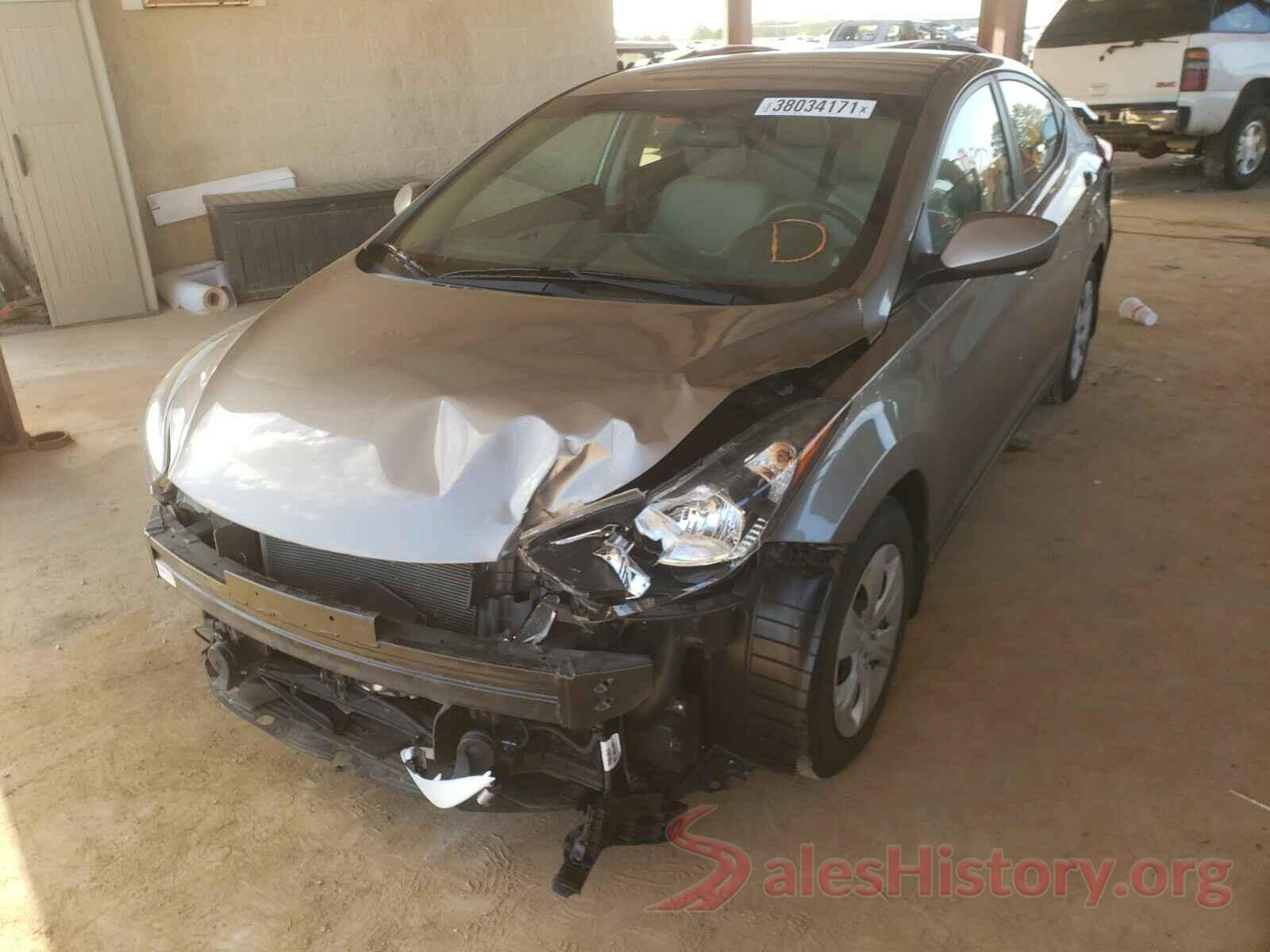 5NPDH4AE0GH785208 2016 HYUNDAI ELANTRA