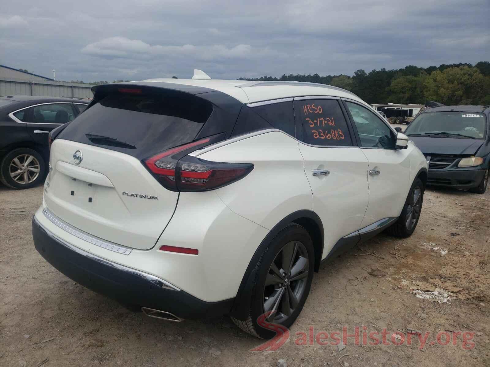 5N1AZ2DJ4LN168882 2020 NISSAN MURANO