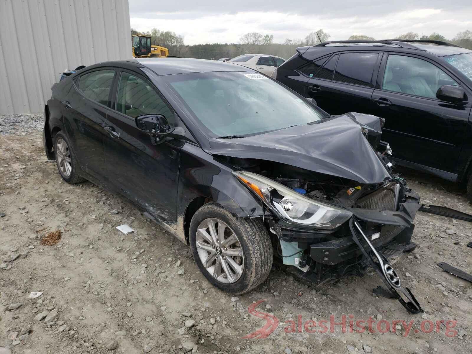 5NPDH4AEXGH662841 2016 HYUNDAI ELANTRA