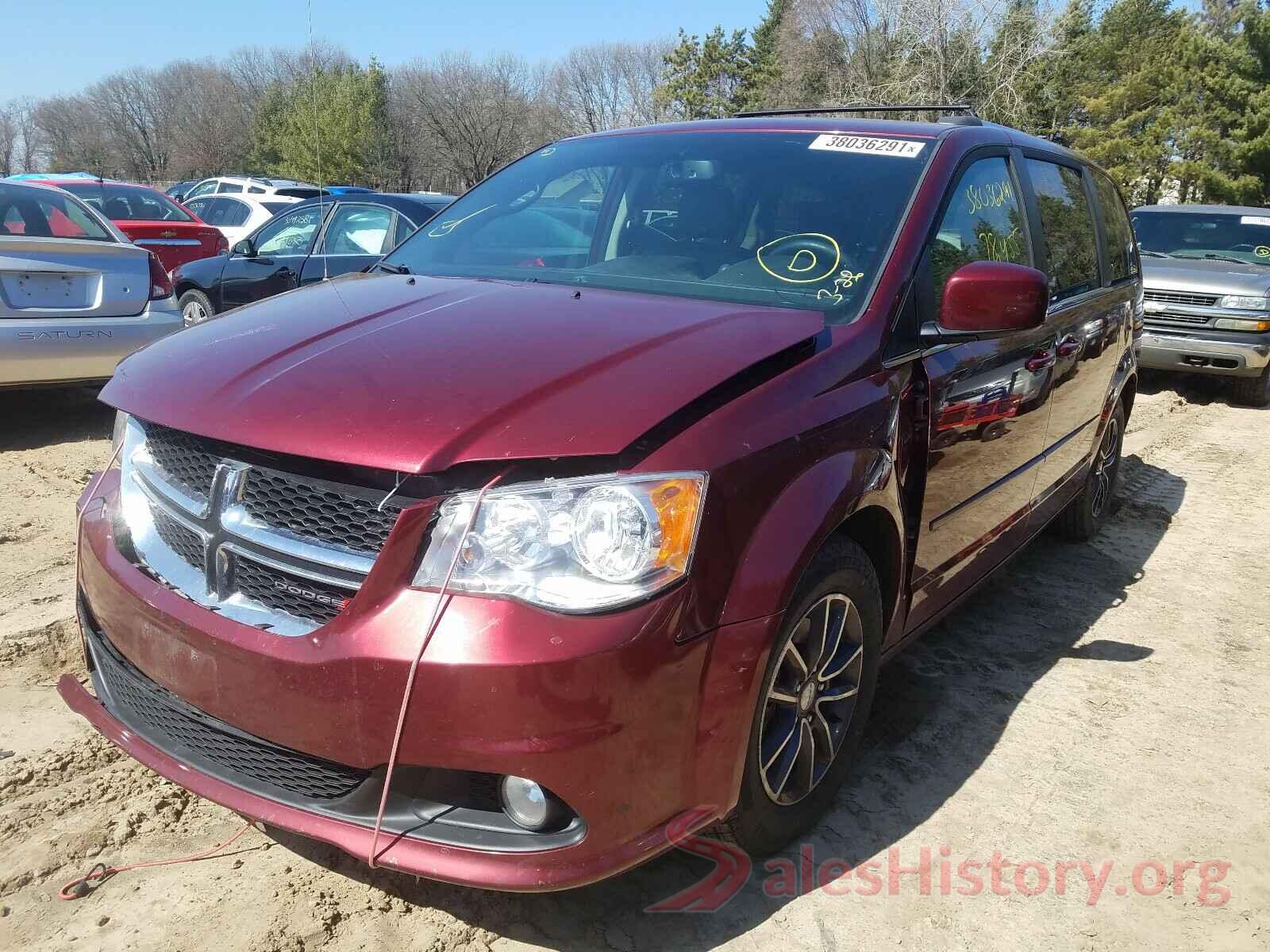 2C4RDGCG7HR717364 2017 DODGE GRAND CARA