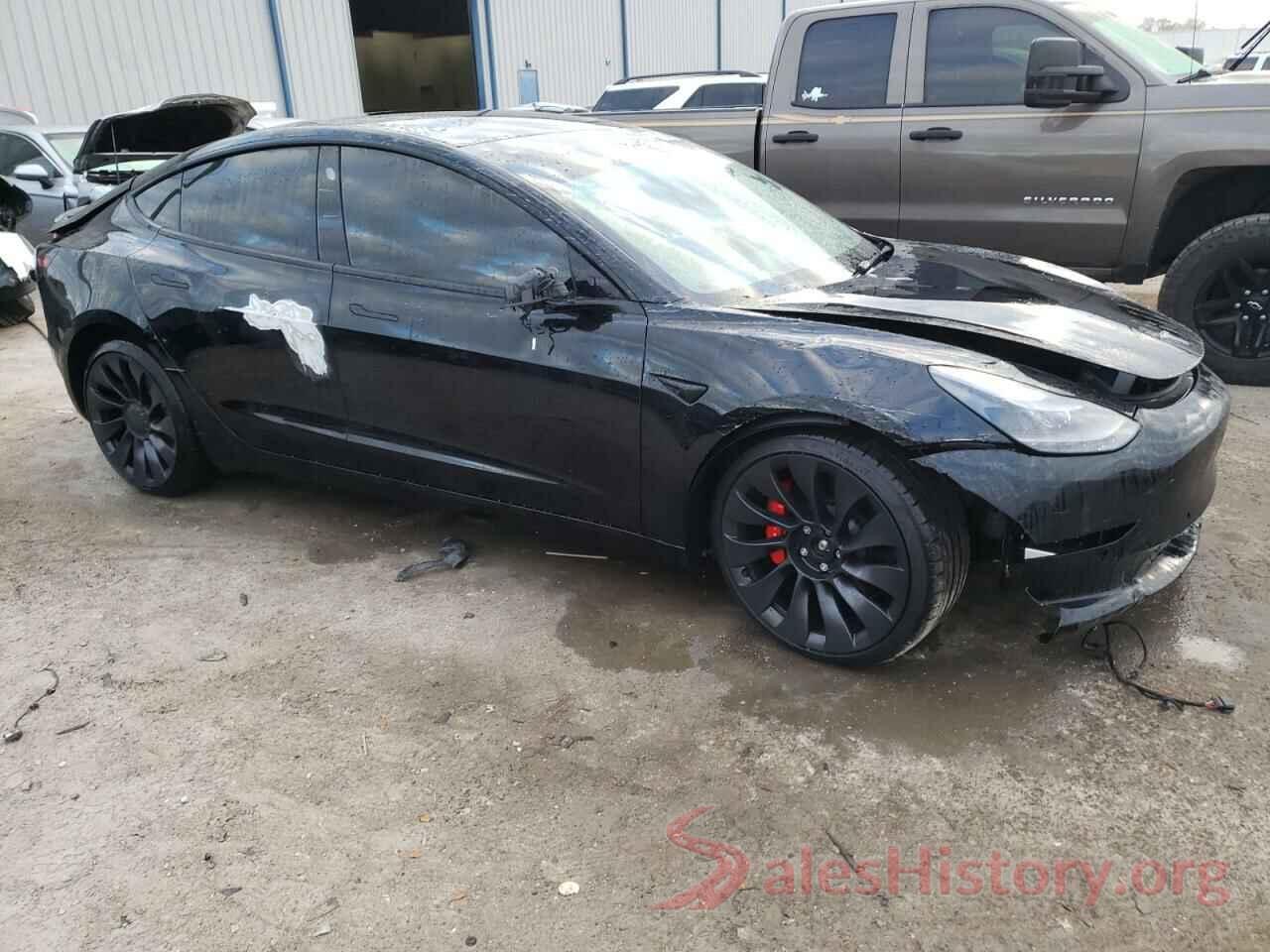 5YJ3E1EC7NF268849 2022 TESLA MODEL 3