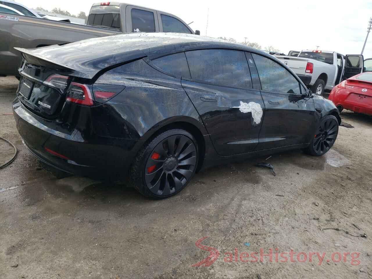 5YJ3E1EC7NF268849 2022 TESLA MODEL 3