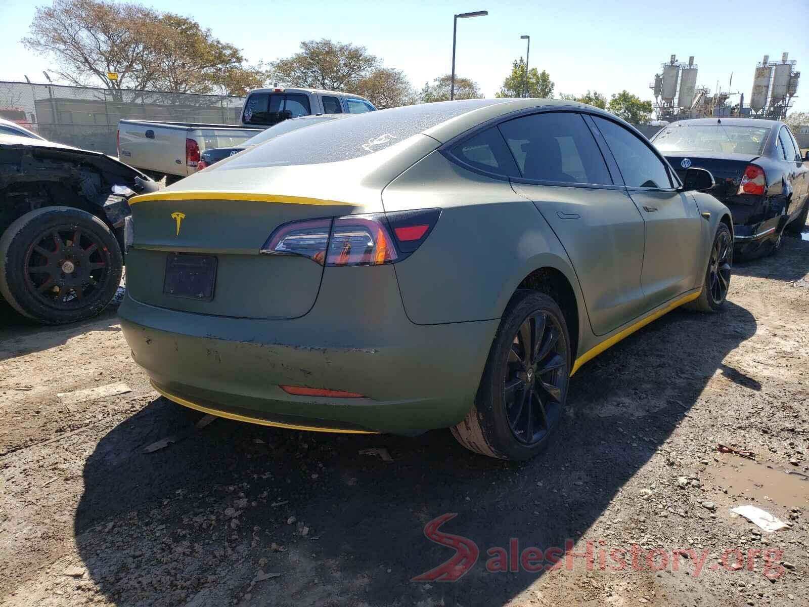 5YJ3E1EB6KF205874 2019 TESLA MODEL 3