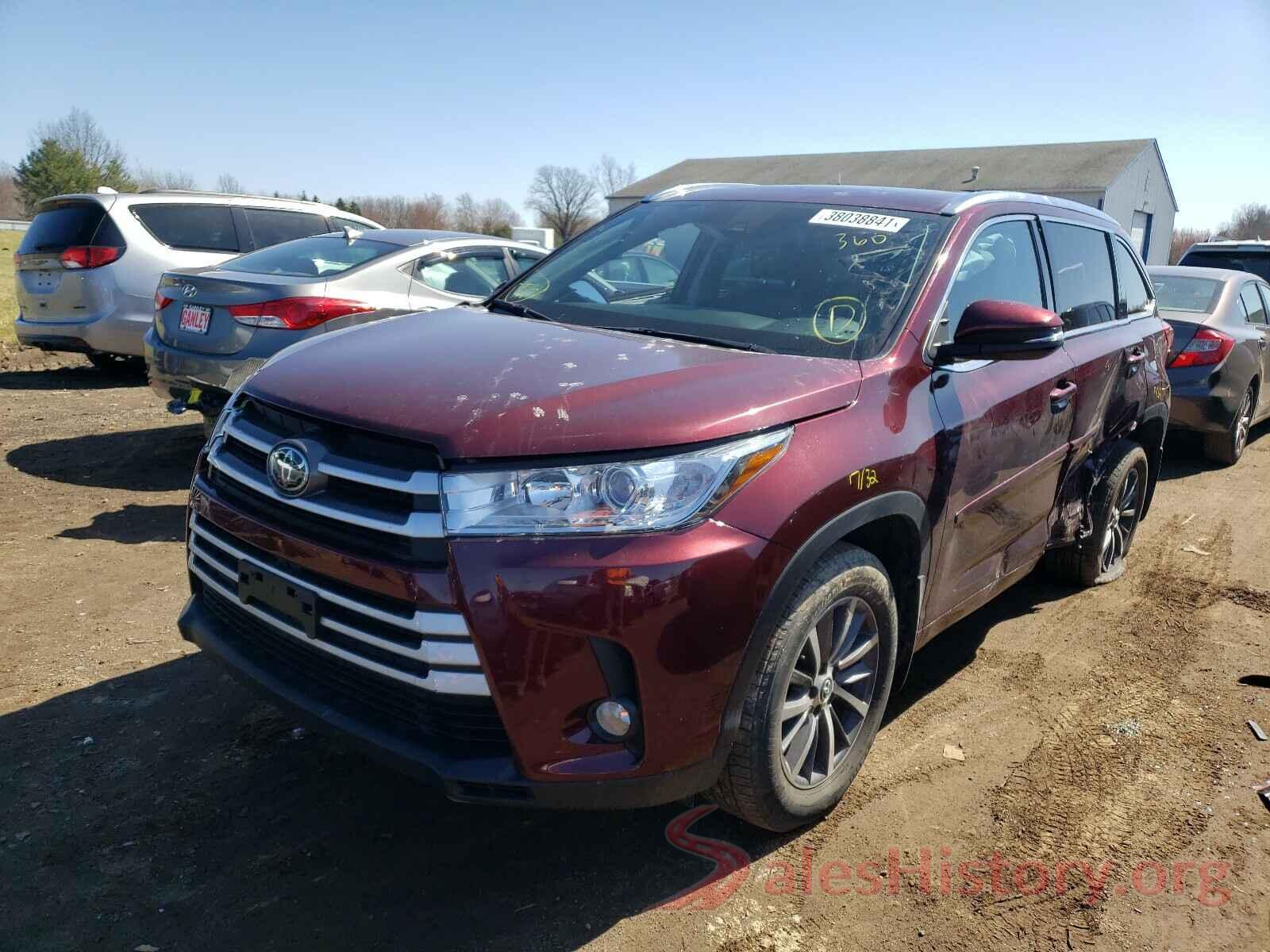 5TDJZRFH6JS858079 2018 TOYOTA HIGHLANDER