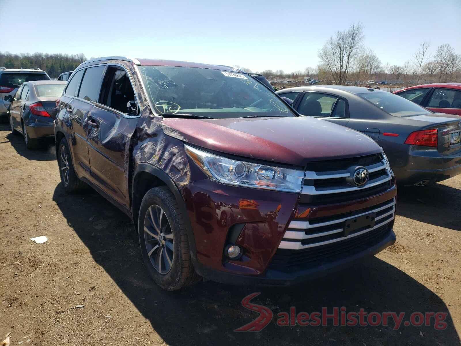 5TDJZRFH6JS858079 2018 TOYOTA HIGHLANDER