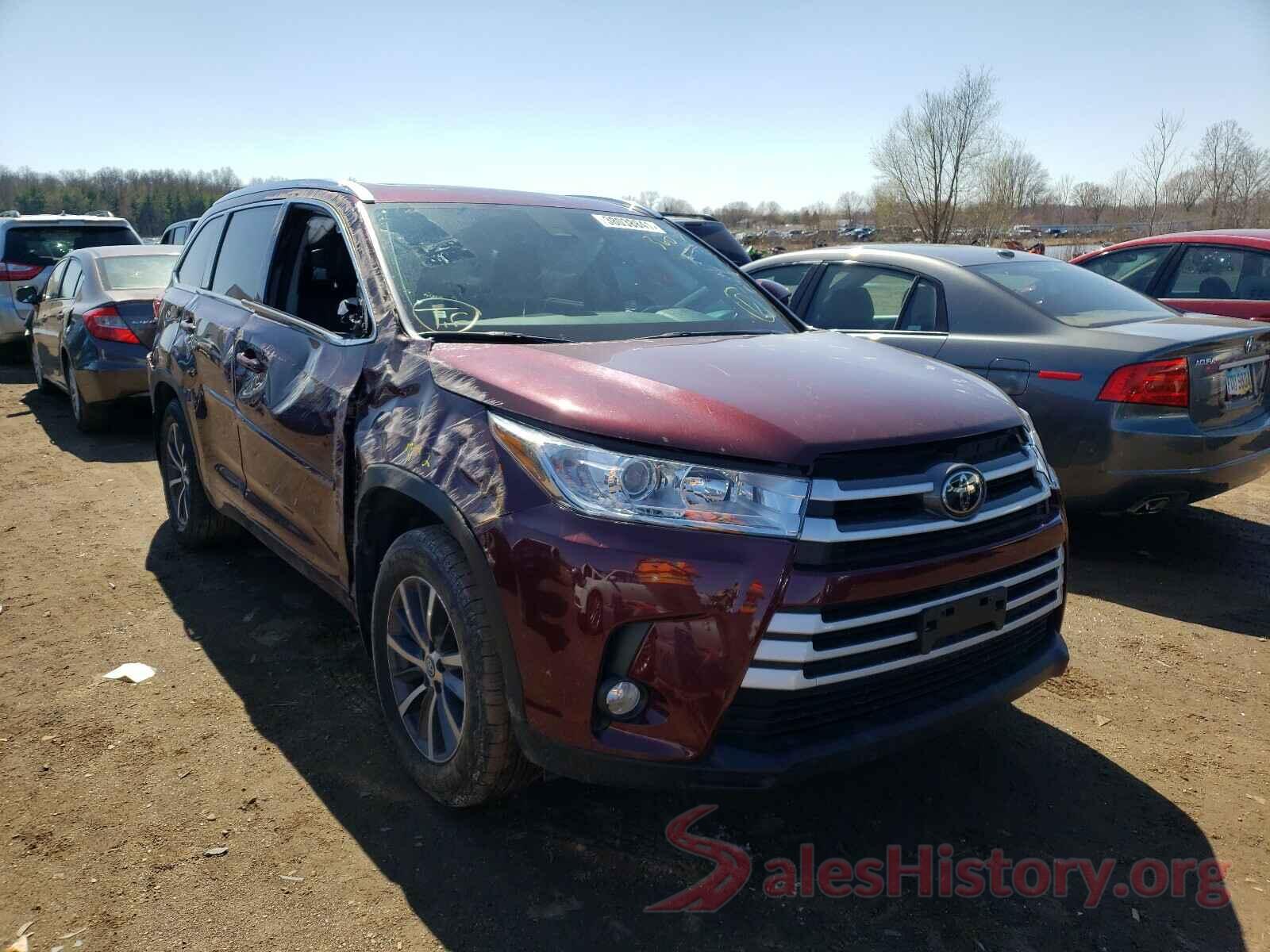 5TDJZRFH6JS858079 2018 TOYOTA HIGHLANDER