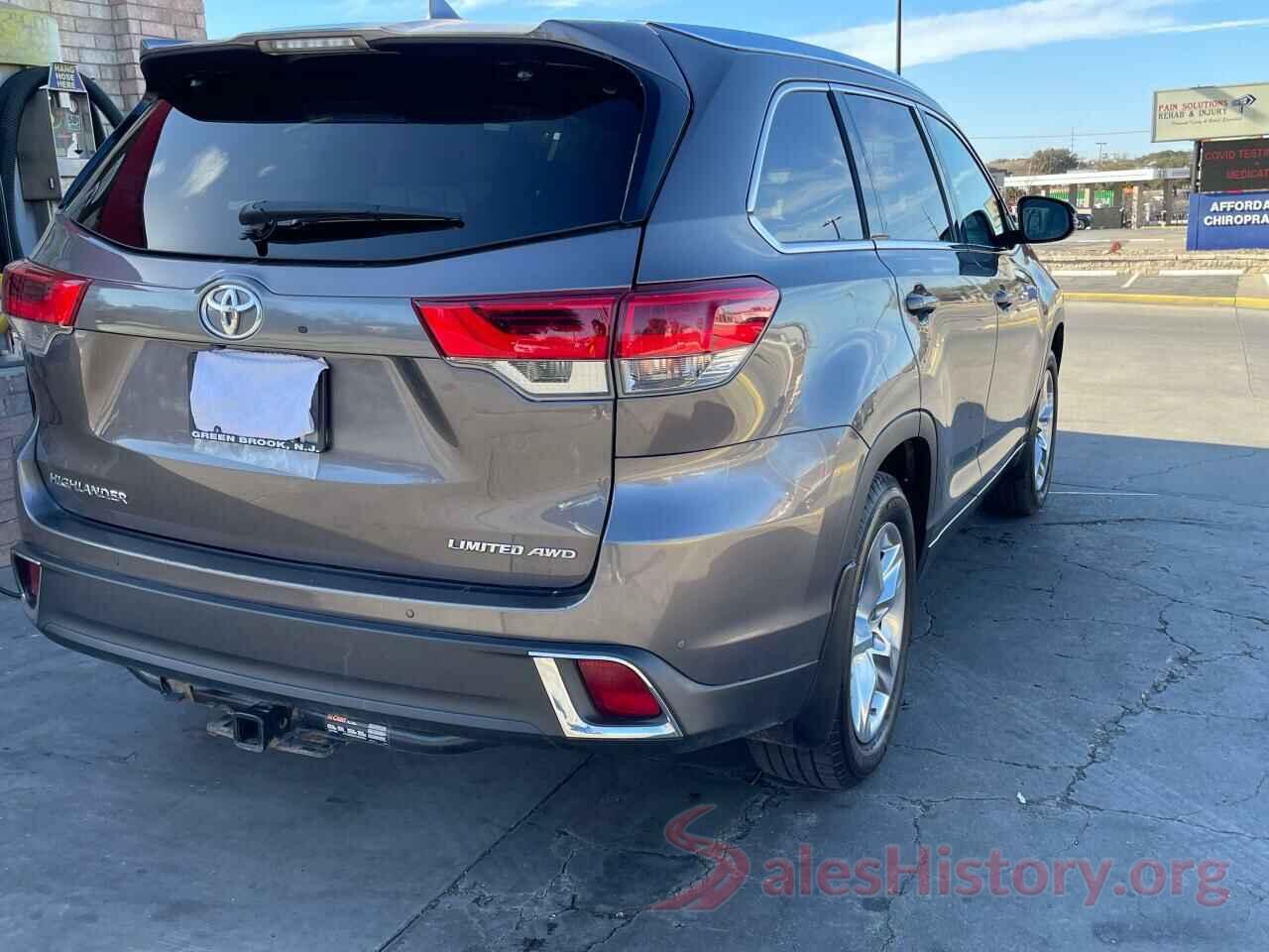 5TDDZRFH2KS943791 2019 TOYOTA HIGHLANDER