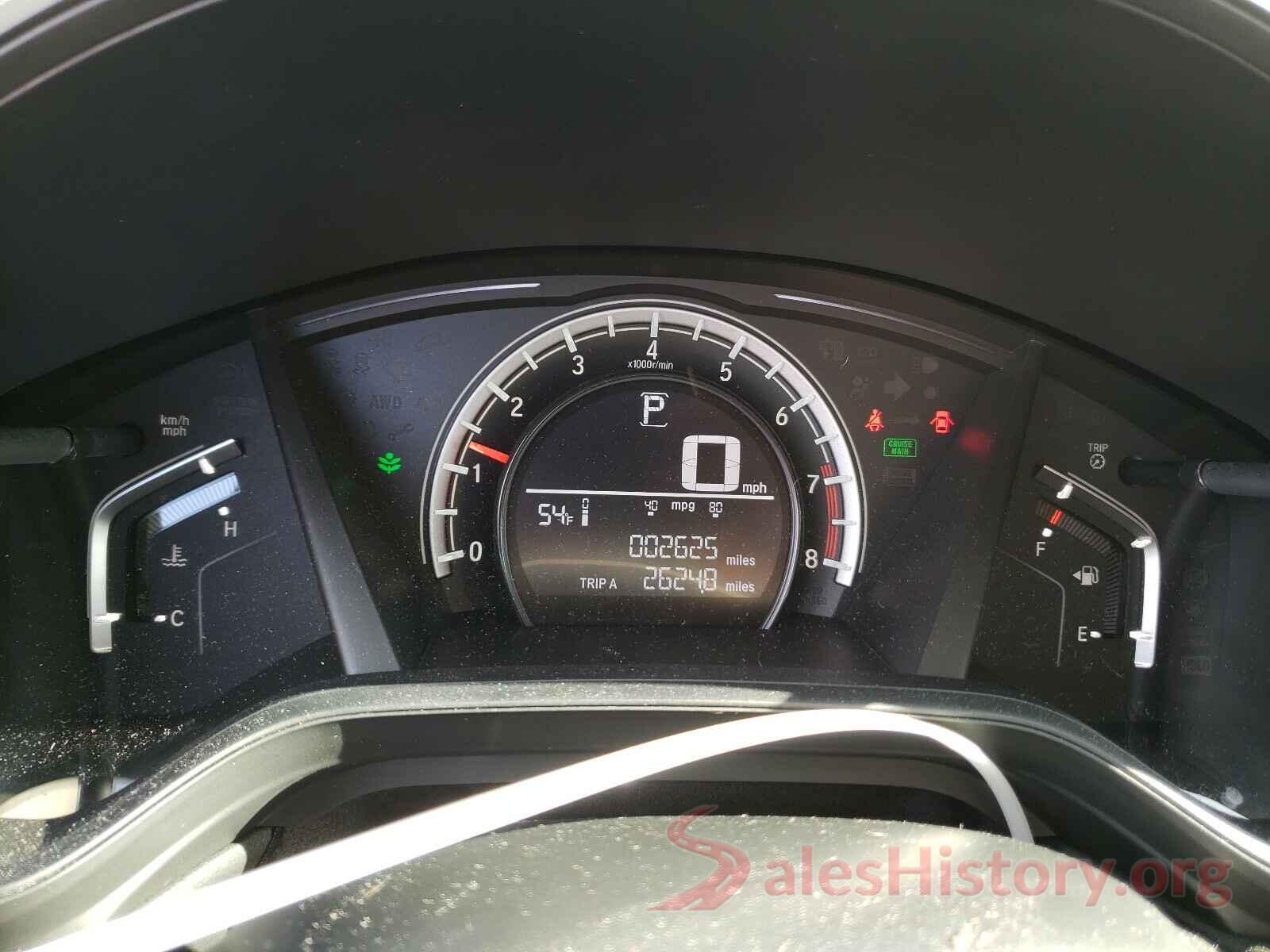 2HKRW5H39KH422405 2019 HONDA CRV