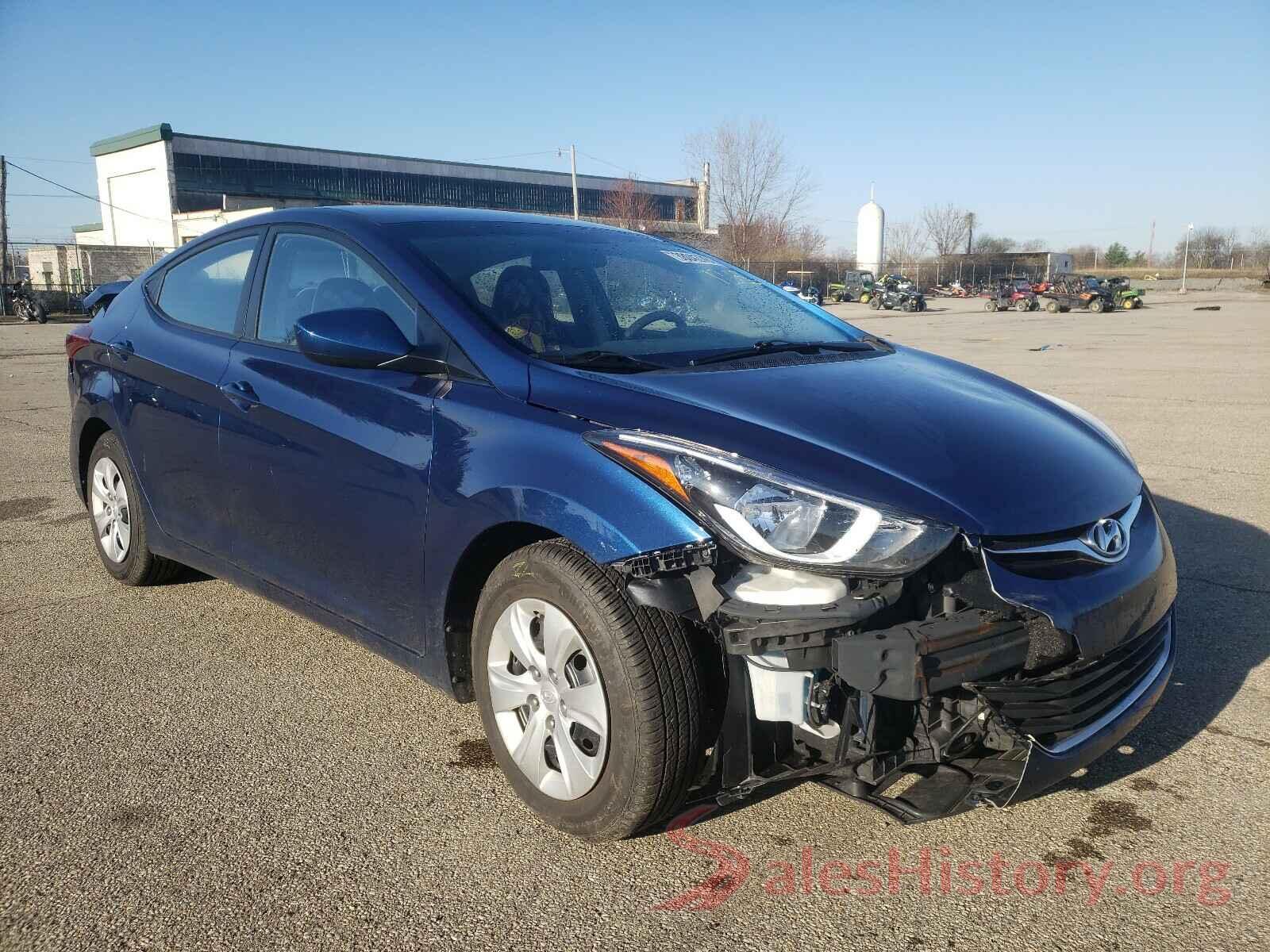 5NPDH4AE5GH719009 2016 HYUNDAI ELANTRA