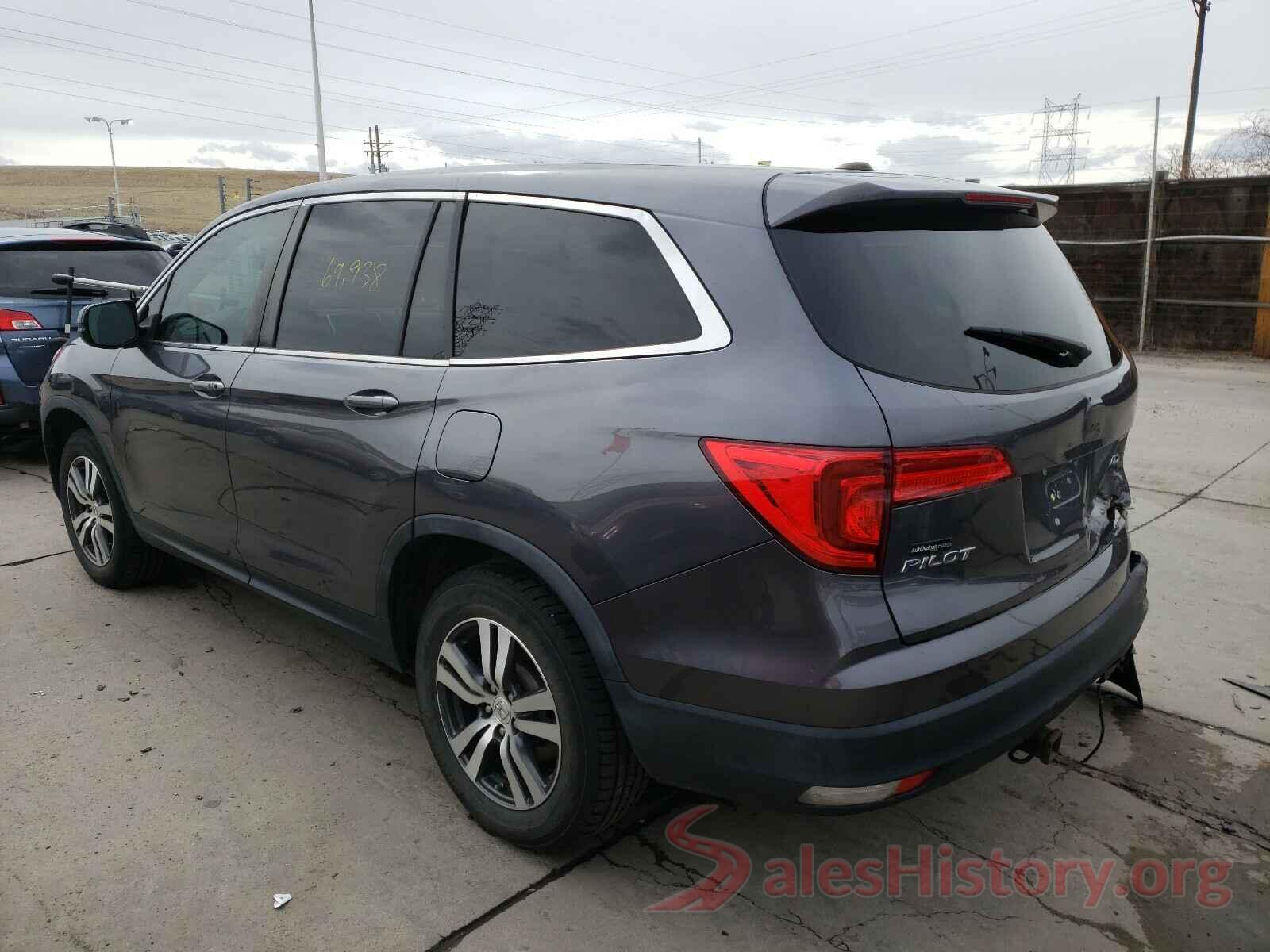 5FNYF6H50GB063101 2016 HONDA PILOT