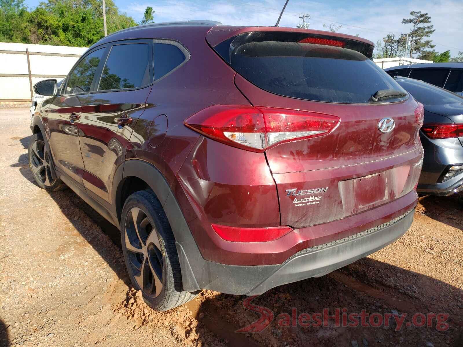 KM8J3CA27GU055914 2016 HYUNDAI TUCSON