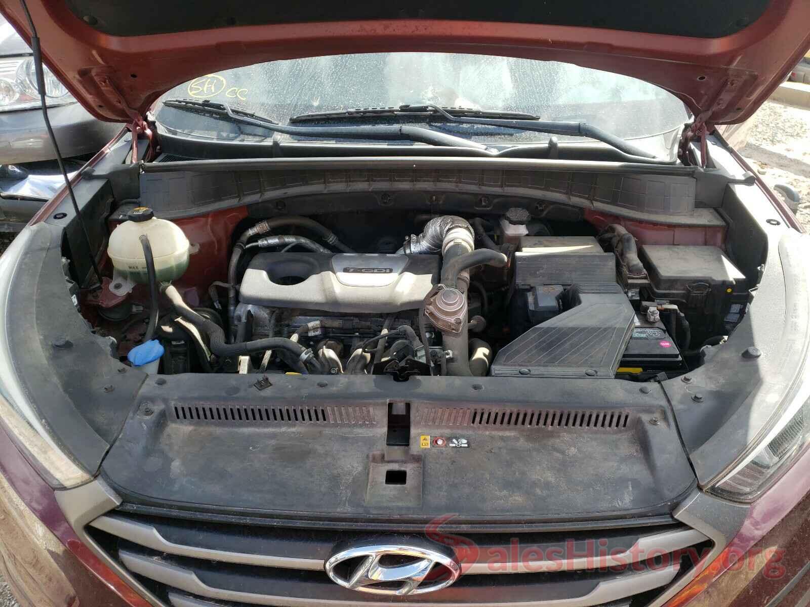 KM8J3CA27GU055914 2016 HYUNDAI TUCSON