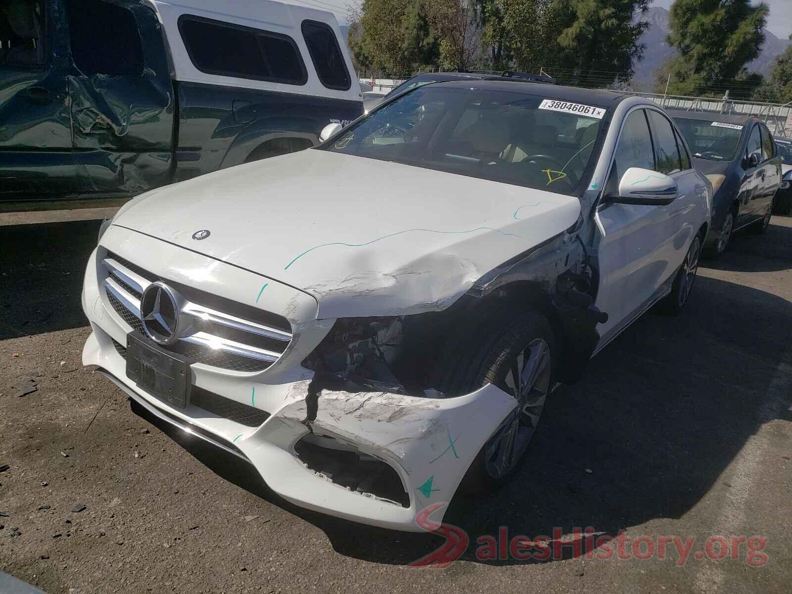 55SWF4JB7GU119528 2016 MERCEDES-BENZ C CLASS