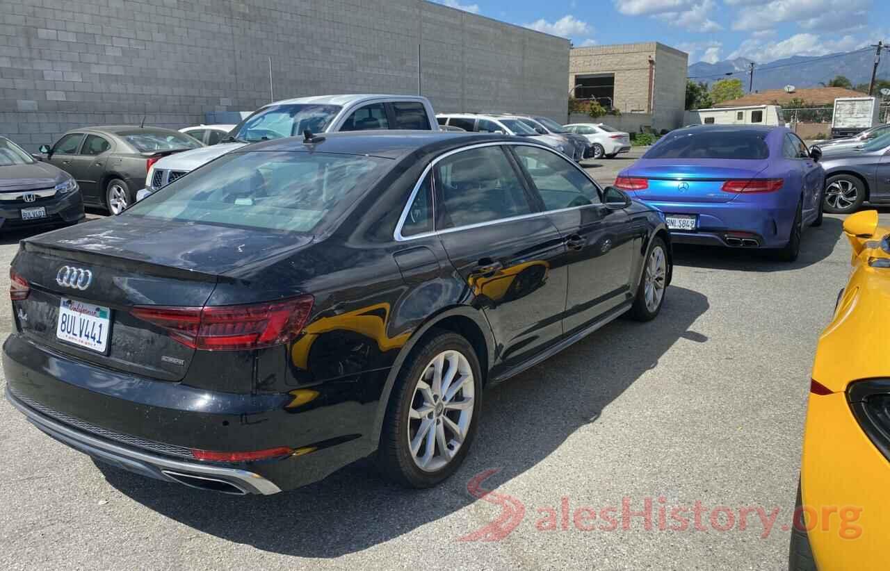 WAUENAF46KN005228 2019 AUDI A4