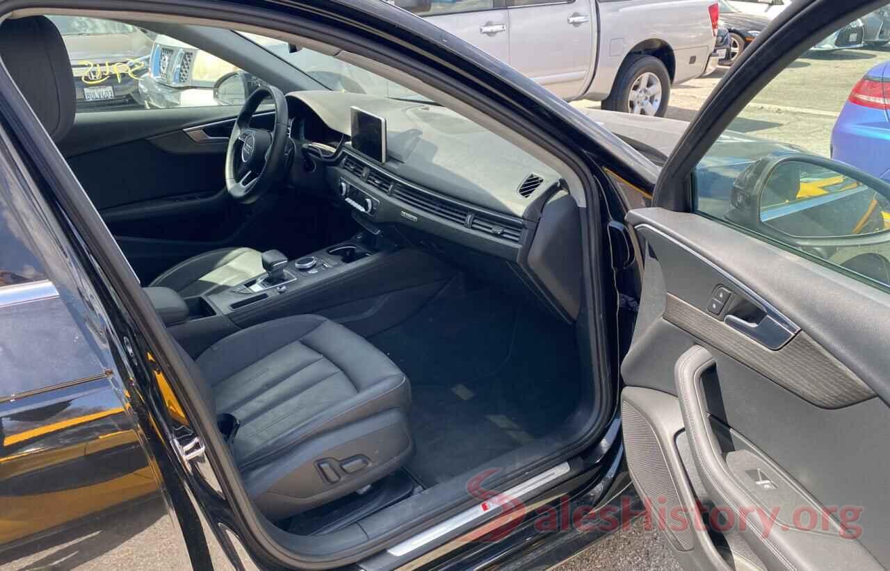 WAUENAF46KN005228 2019 AUDI A4