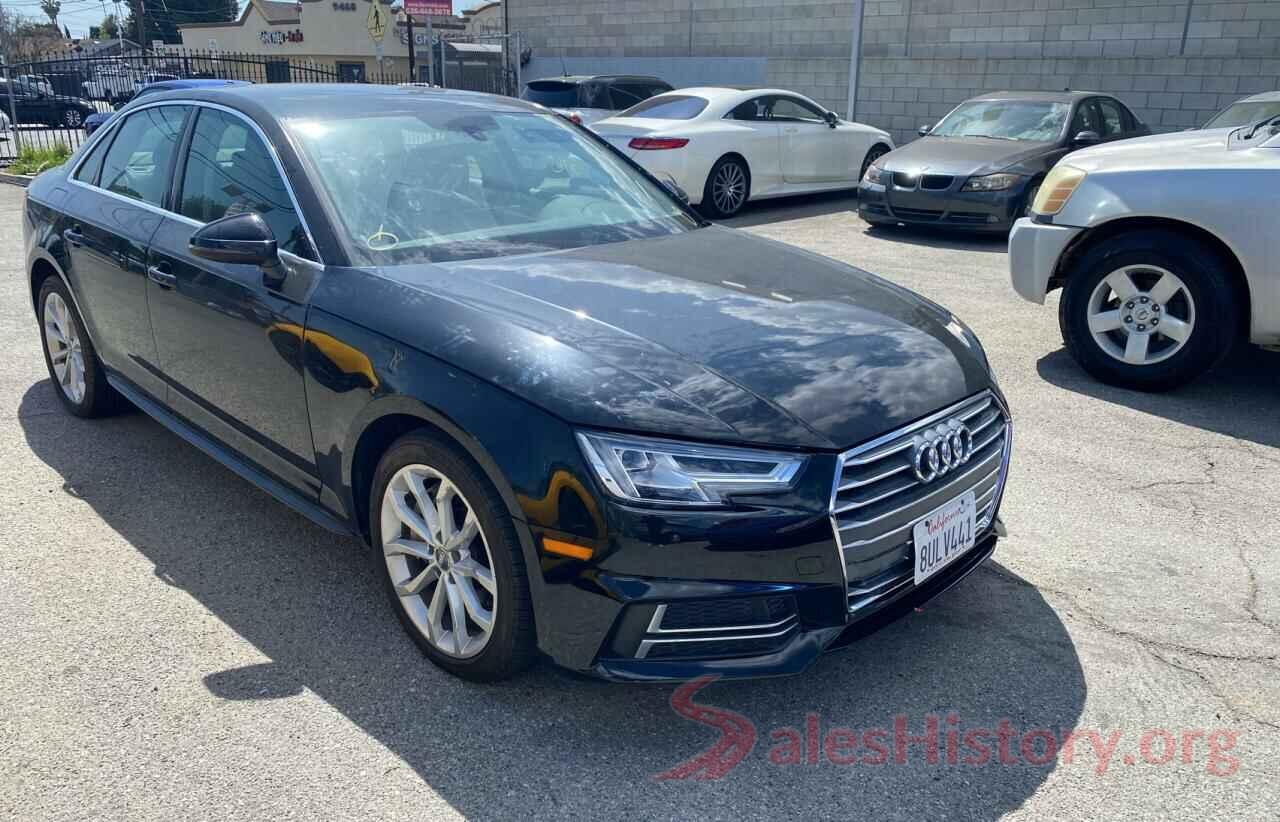 WAUENAF46KN005228 2019 AUDI A4