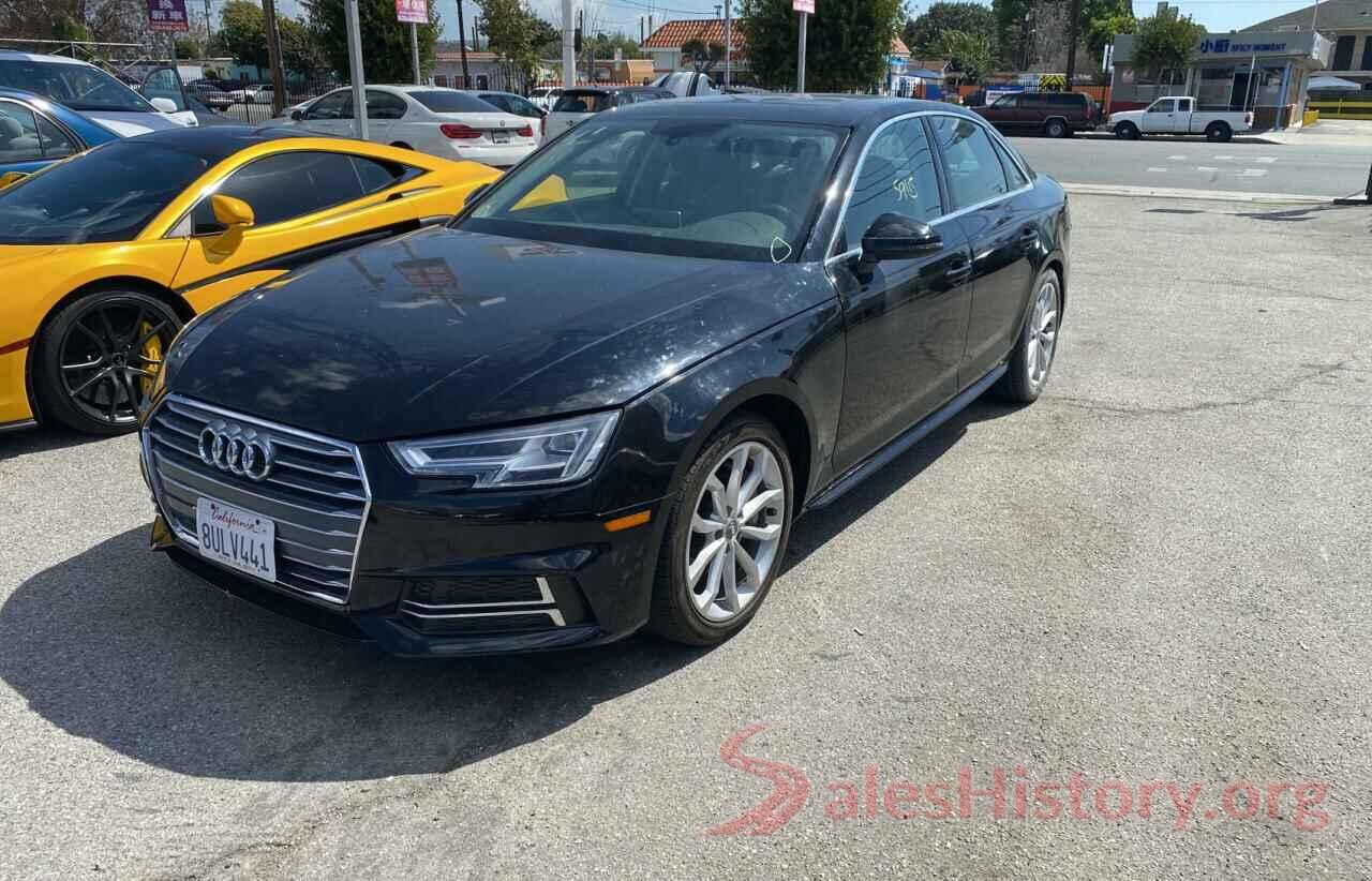 WAUENAF46KN005228 2019 AUDI A4