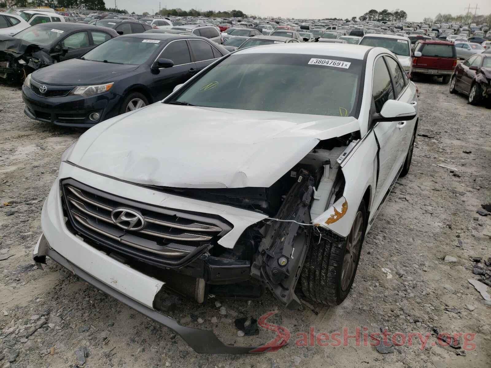 5NPE34AF4HH475009 2017 HYUNDAI SONATA