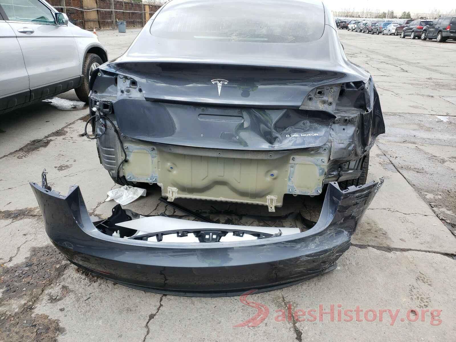 5YJ3E1EB0JF100861 2018 TESLA MODEL 3