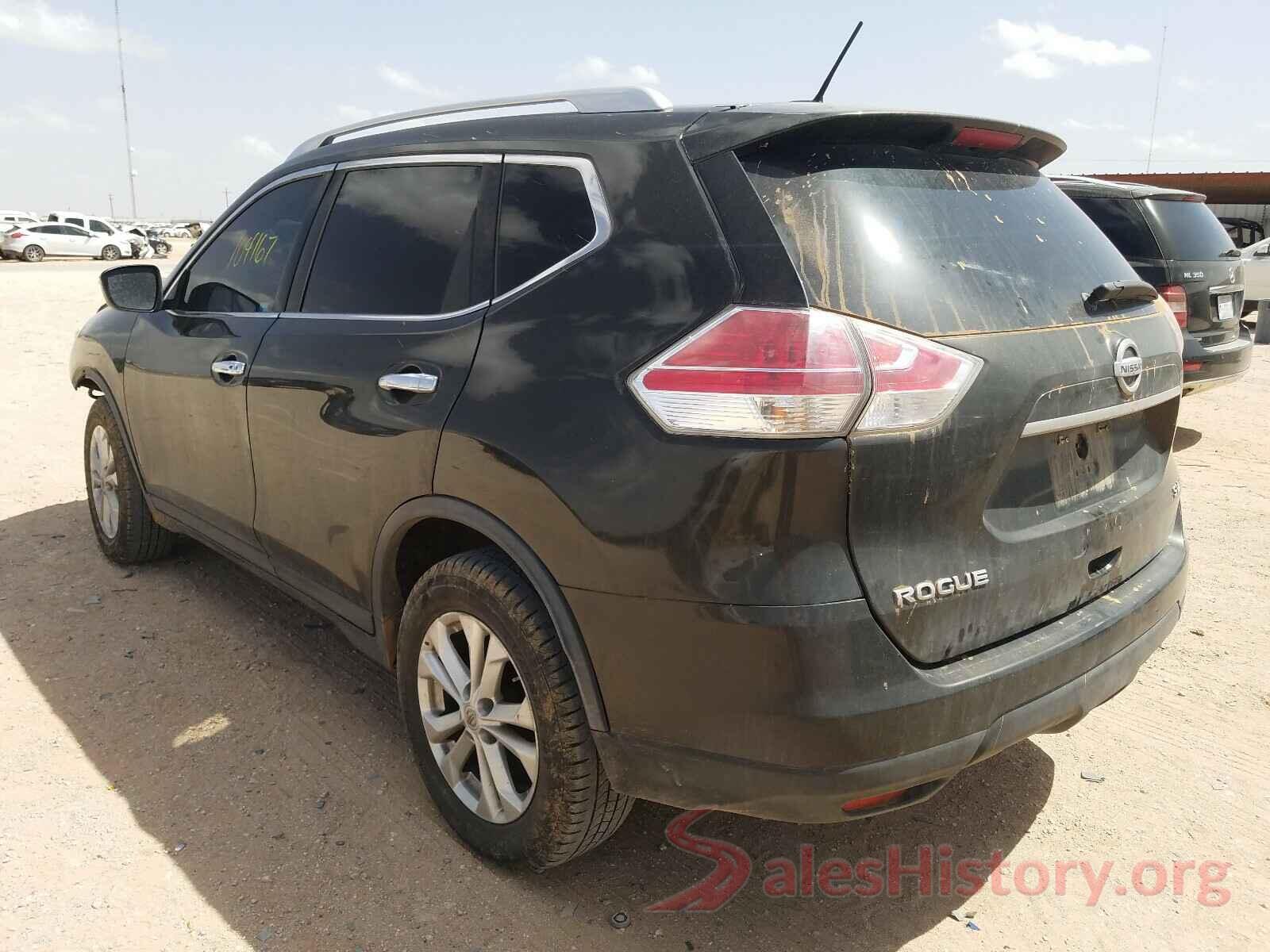 KNMAT2MV5GP658699 2016 NISSAN ROGUE