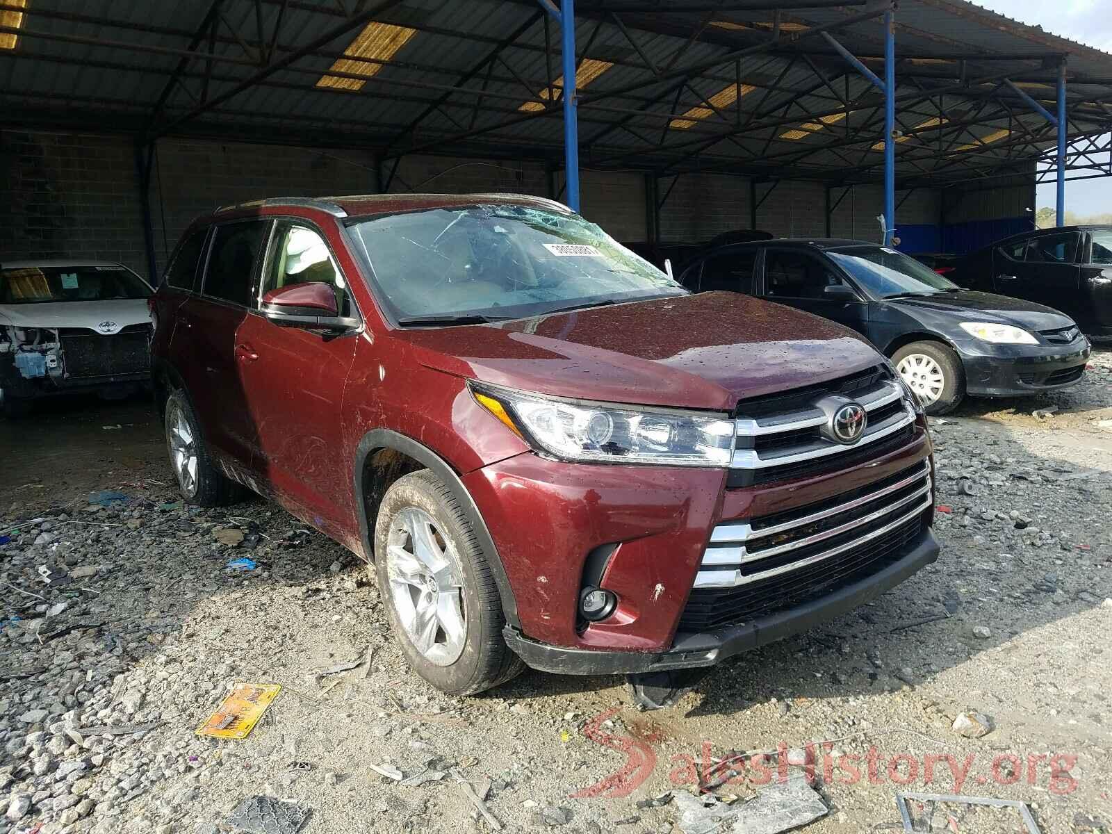 5TDYZRFH8KS334948 2019 TOYOTA HIGHLANDER