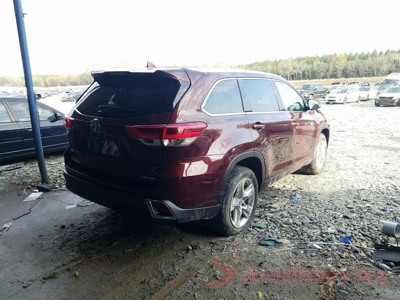 5TDYZRFH8KS334948 2019 TOYOTA HIGHLANDER