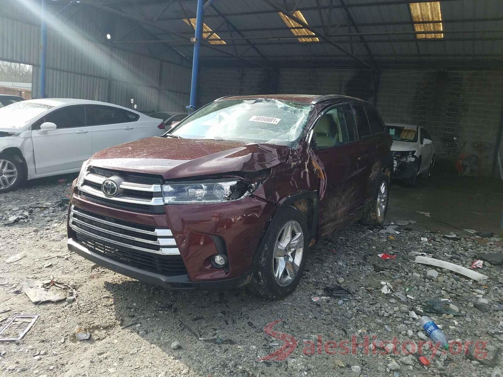 5TDYZRFH8KS334948 2019 TOYOTA HIGHLANDER