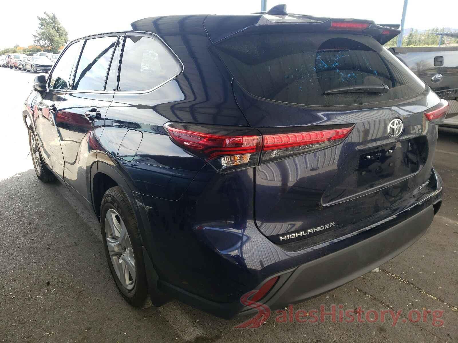 5TDBZRBH9MS087163 2021 TOYOTA HIGHLANDER