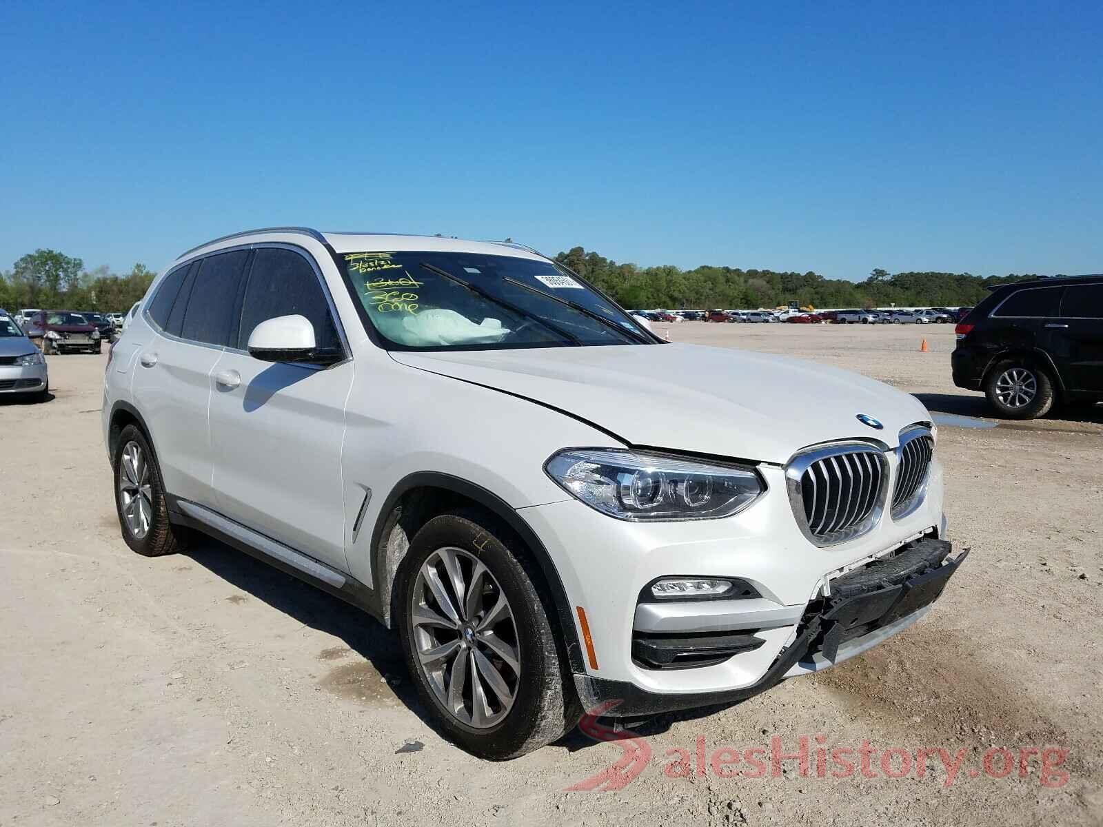 5UXTR7C50KLE97850 2019 BMW X3