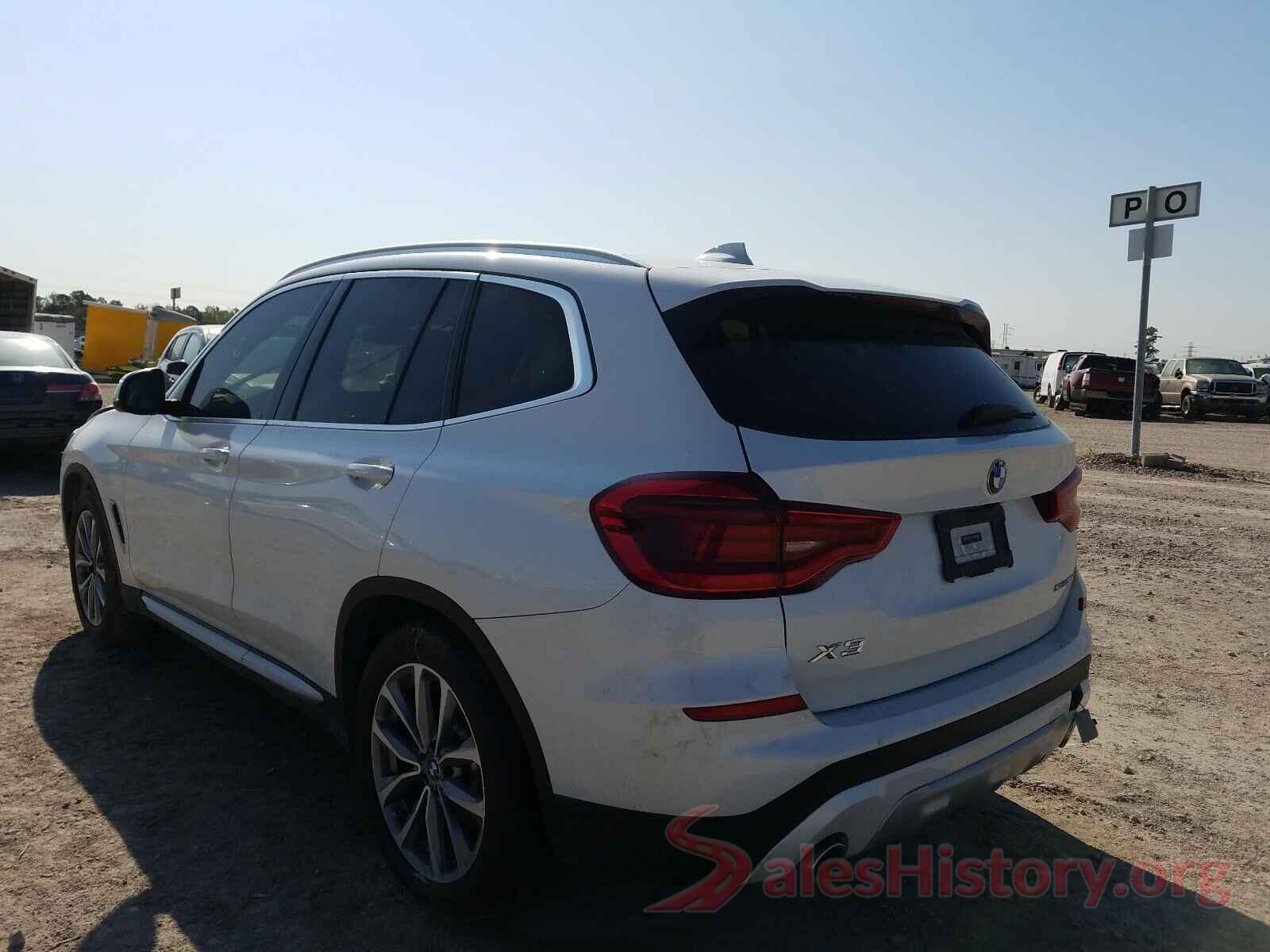 5UXTR7C50KLE97850 2019 BMW X3