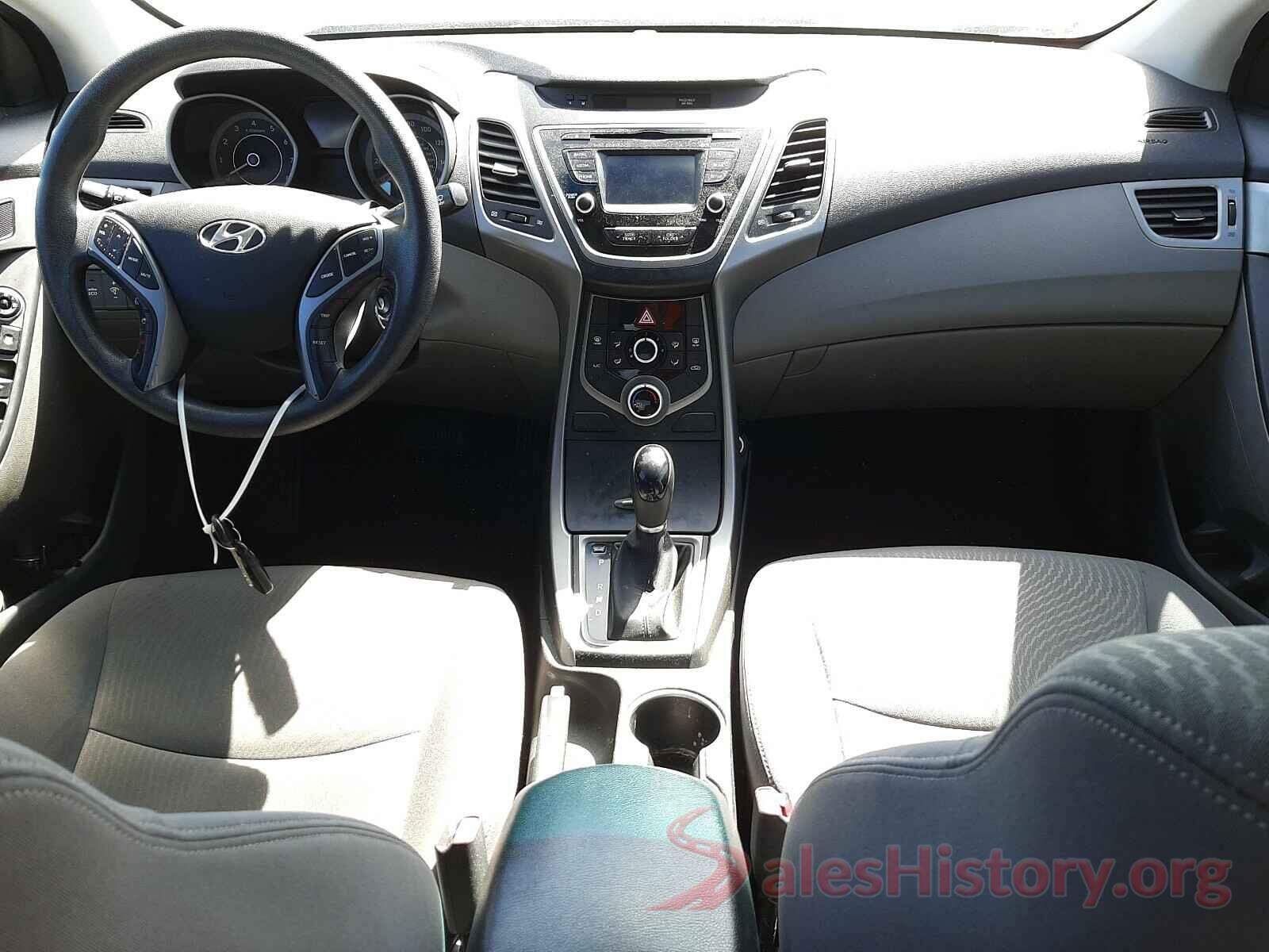 KMHDH4AEXGU489646 2016 HYUNDAI ELANTRA