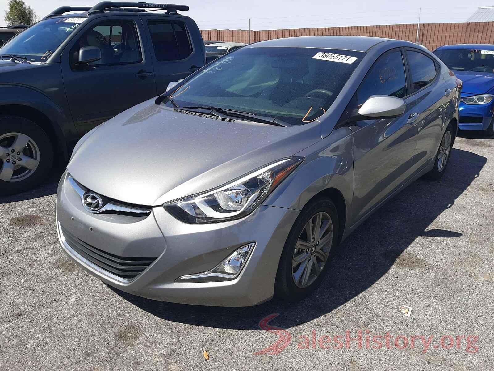 KMHDH4AEXGU489646 2016 HYUNDAI ELANTRA