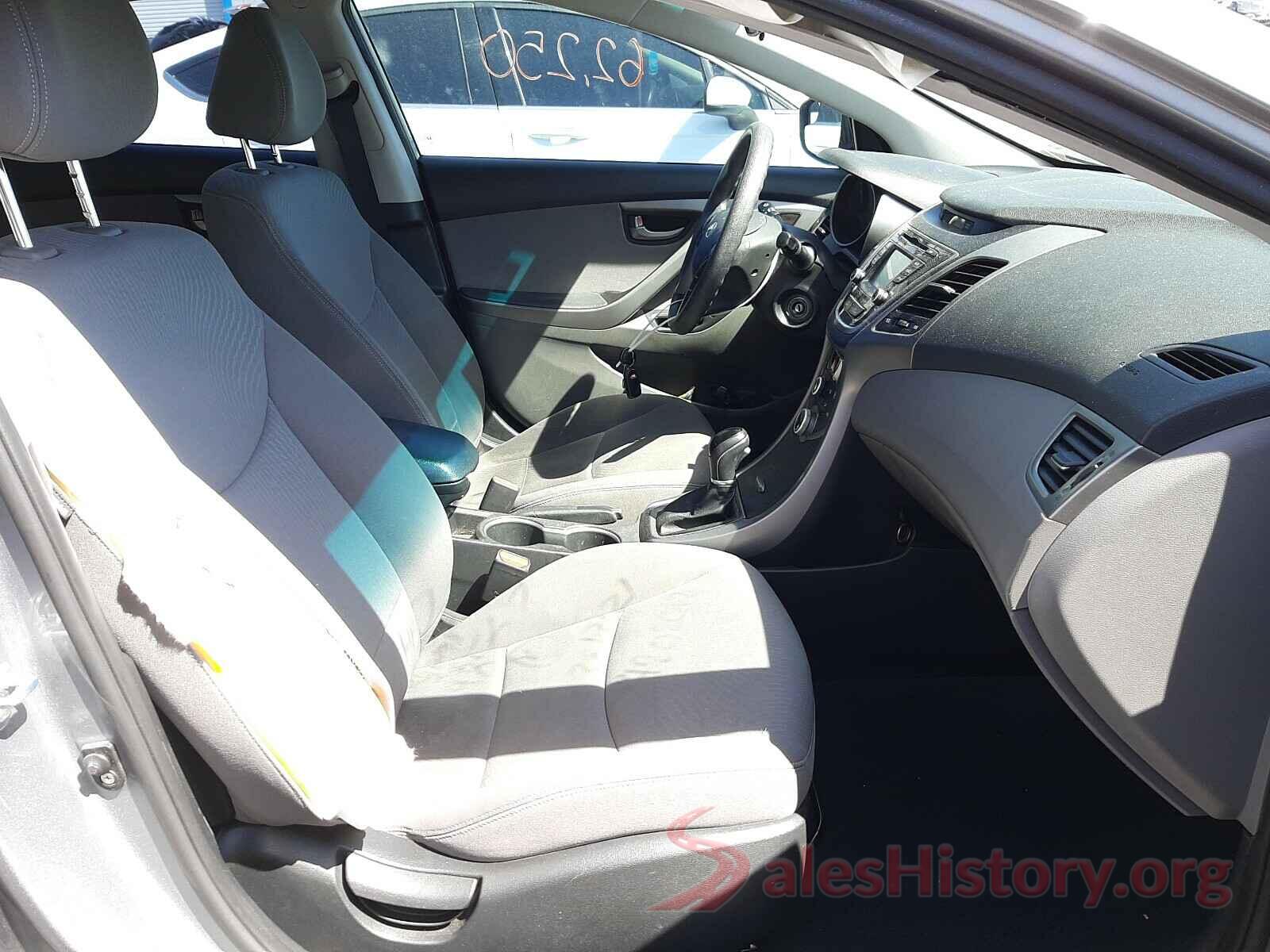 KMHDH4AEXGU489646 2016 HYUNDAI ELANTRA