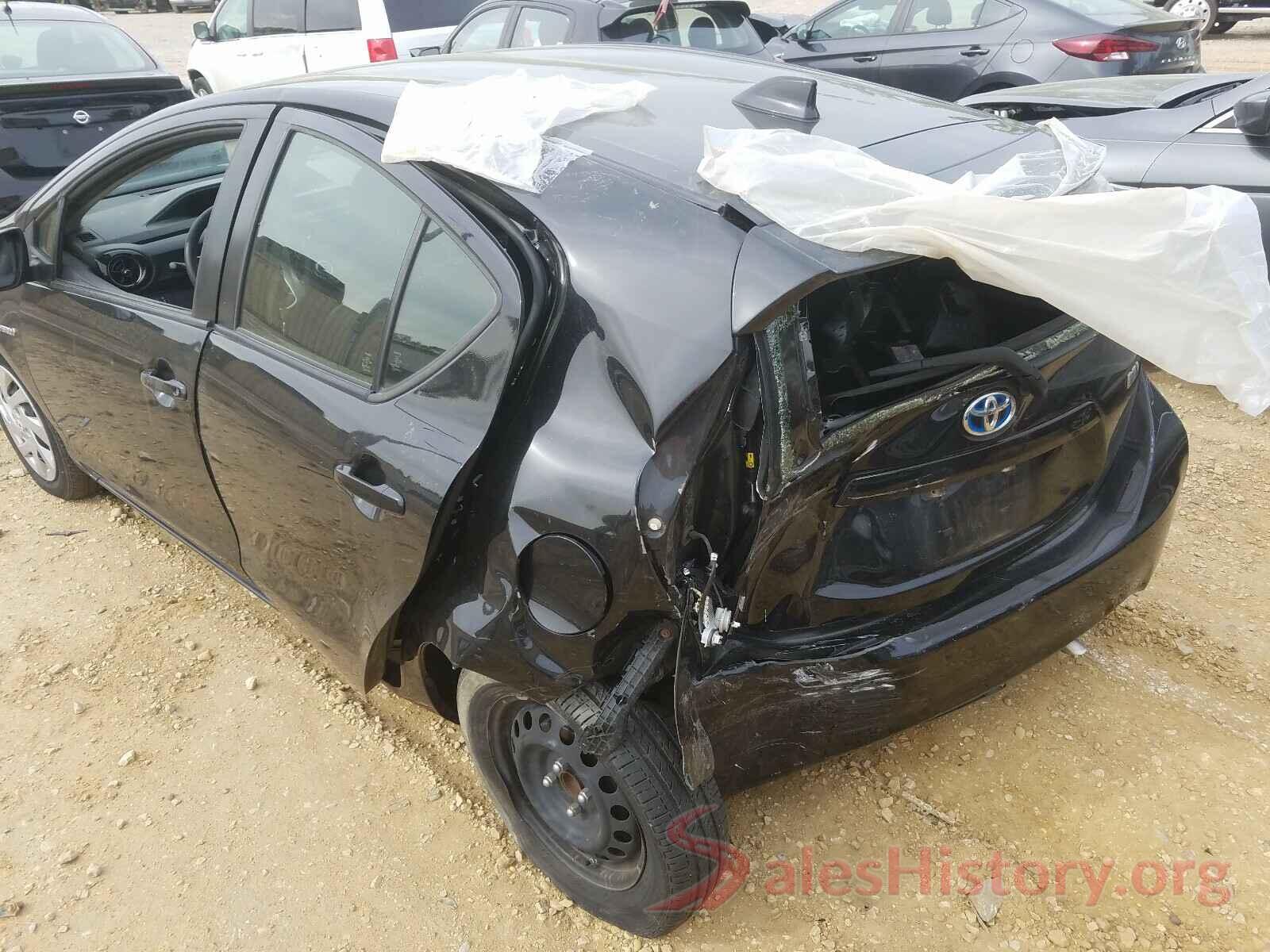 JTDKDTB31F1103744 2015 TOYOTA PRIUS