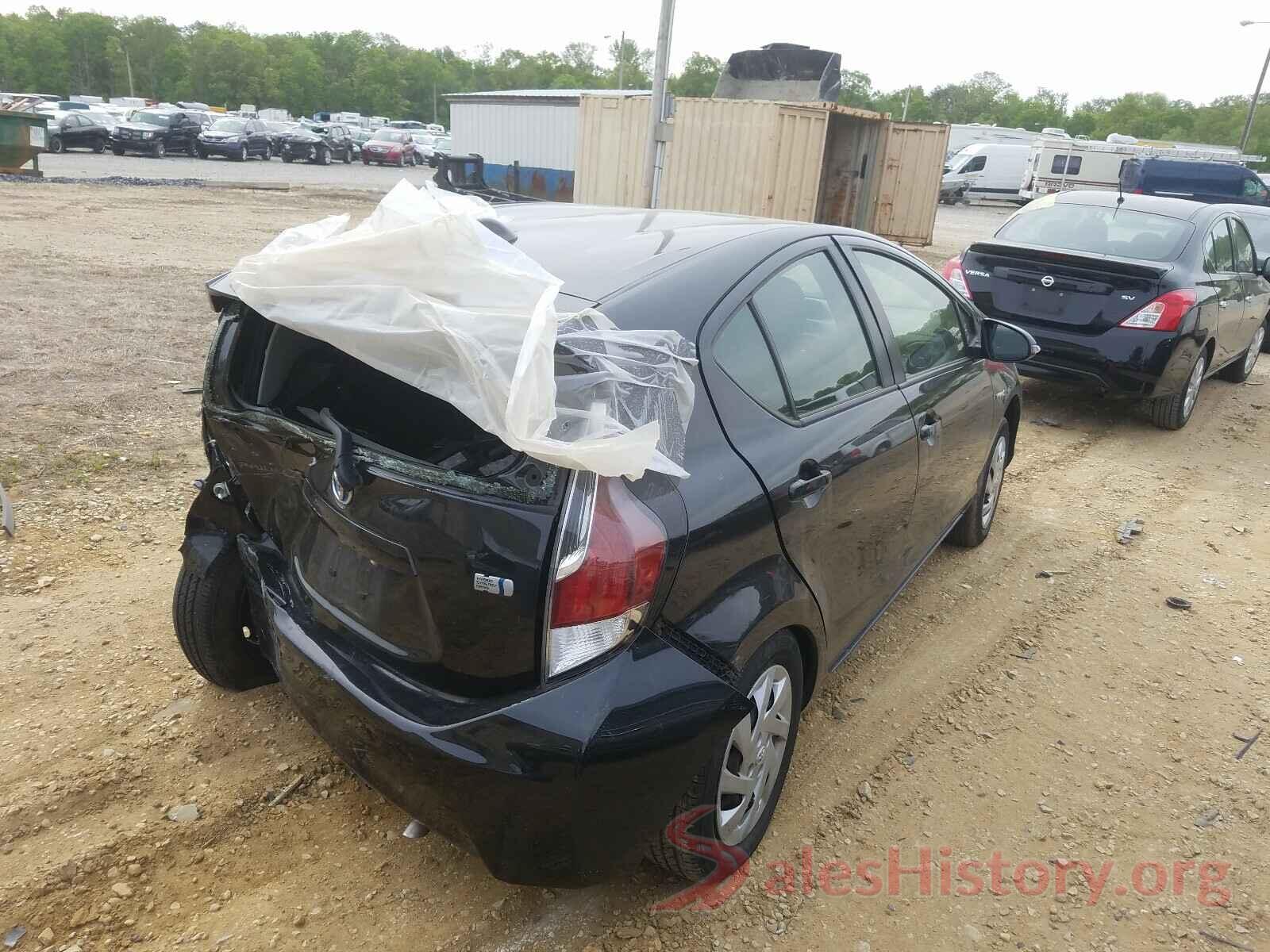 JTDKDTB31F1103744 2015 TOYOTA PRIUS