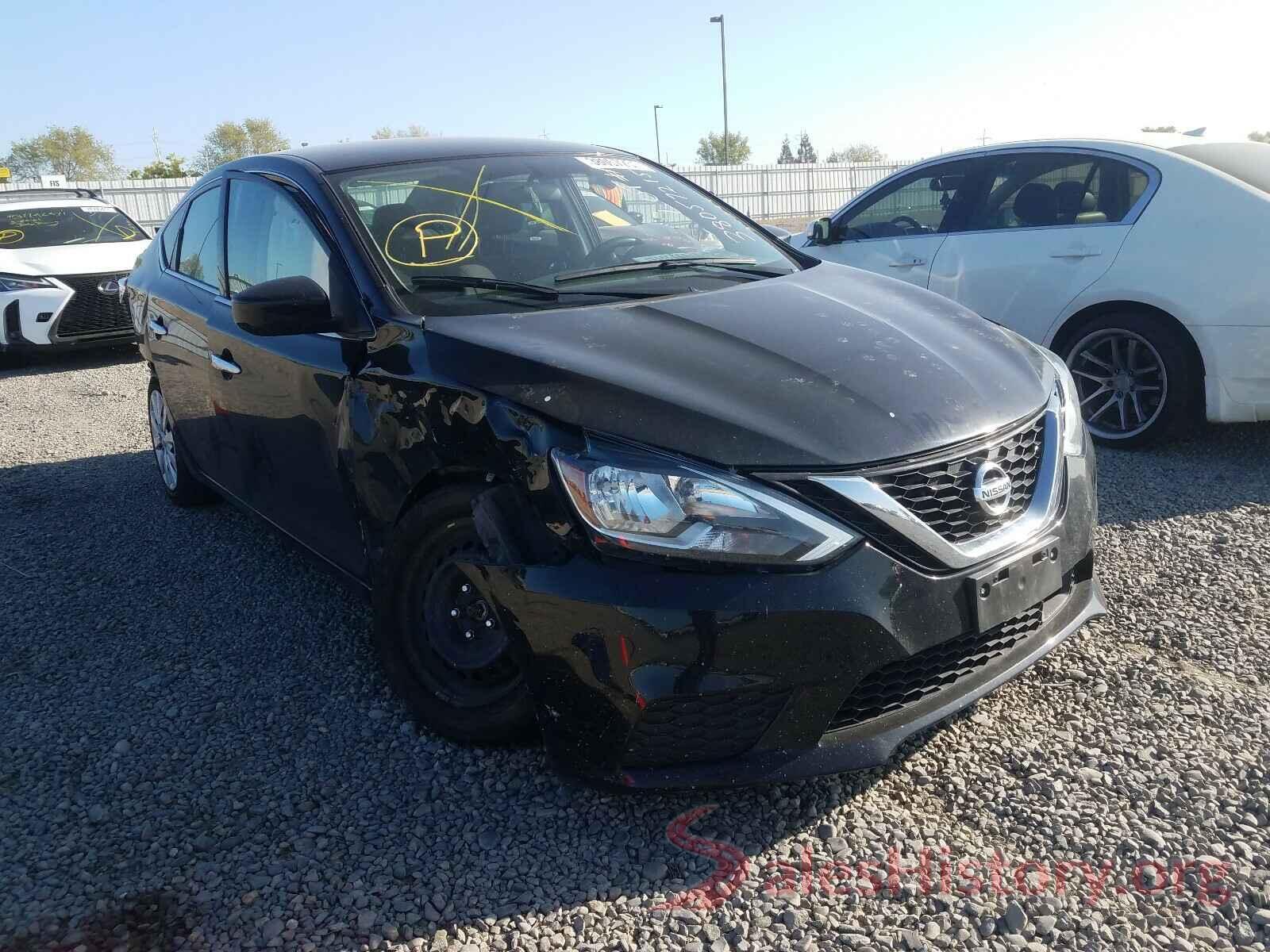 3N1AB7AP6KY300124 2019 NISSAN SENTRA