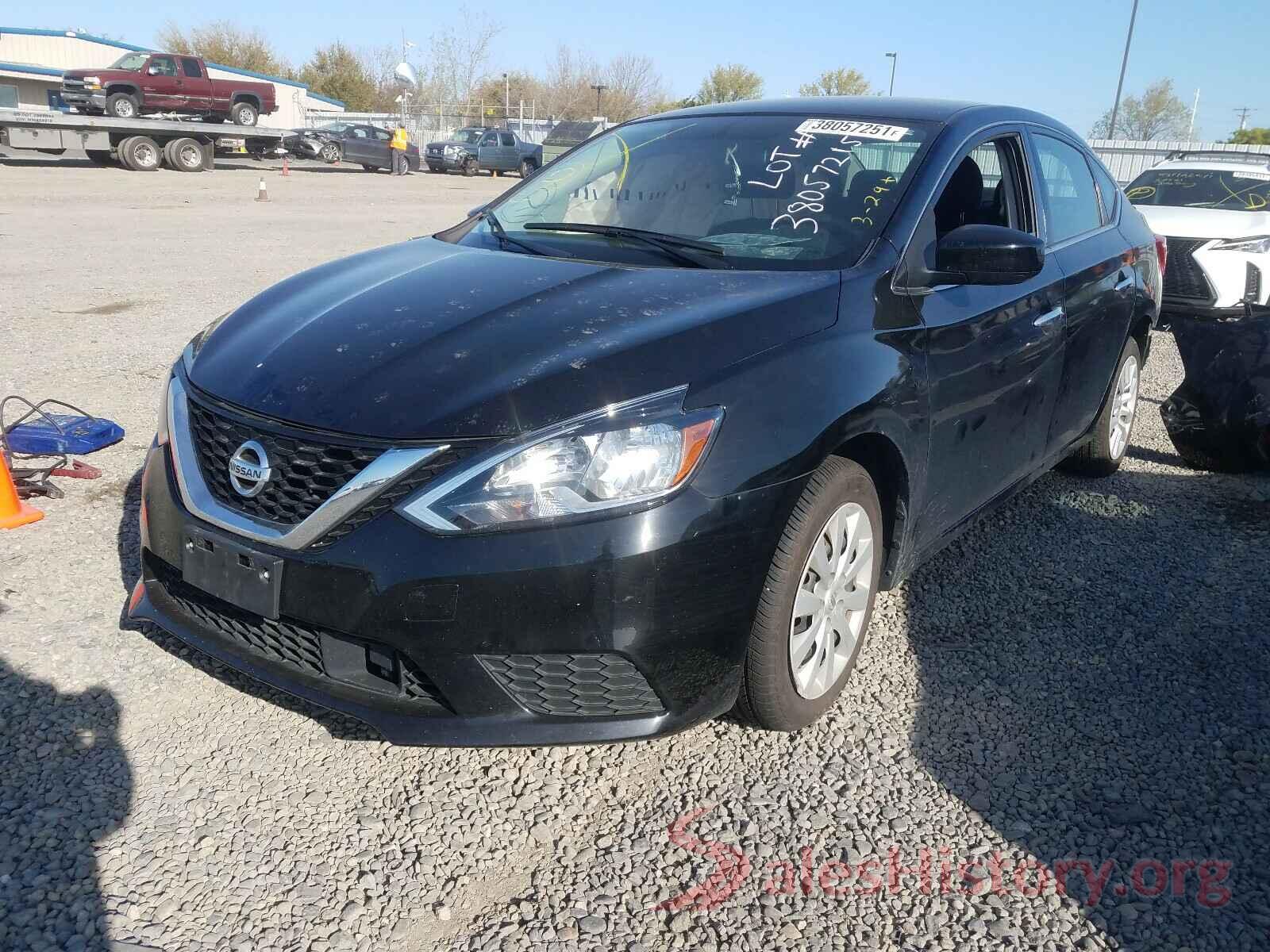 3N1AB7AP6KY300124 2019 NISSAN SENTRA