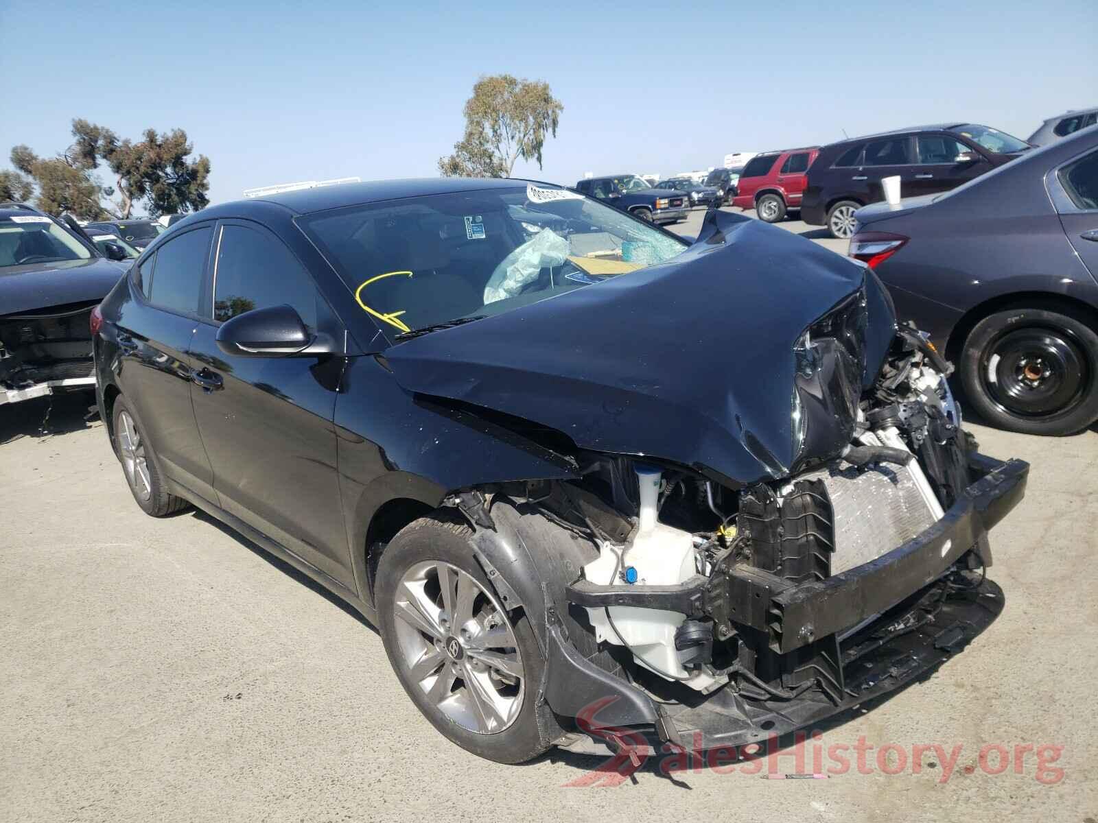 KMHD84LF0JU502952 2018 HYUNDAI ELANTRA