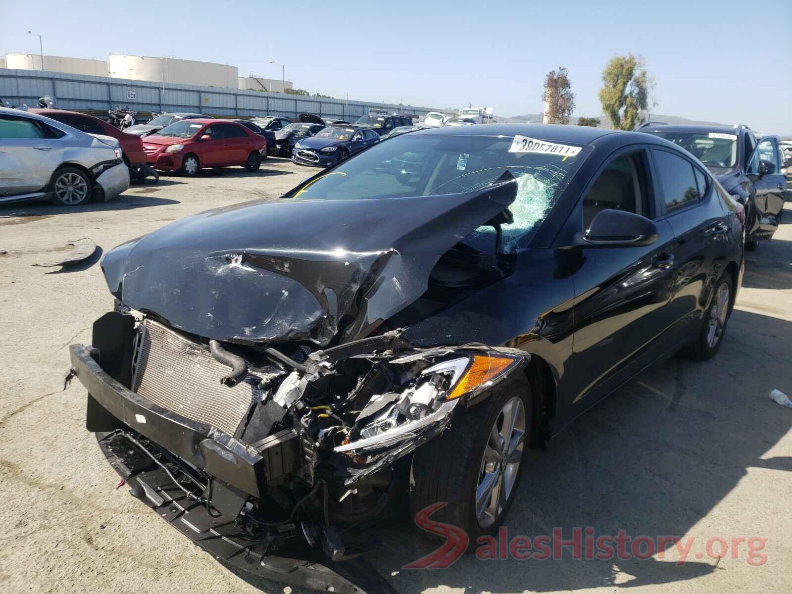 KMHD84LF0JU502952 2018 HYUNDAI ELANTRA