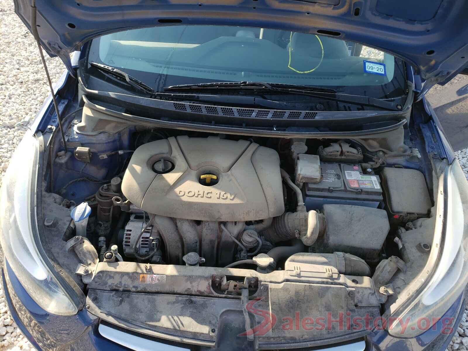 5NPDH4AE3GH705464 2016 HYUNDAI ELANTRA