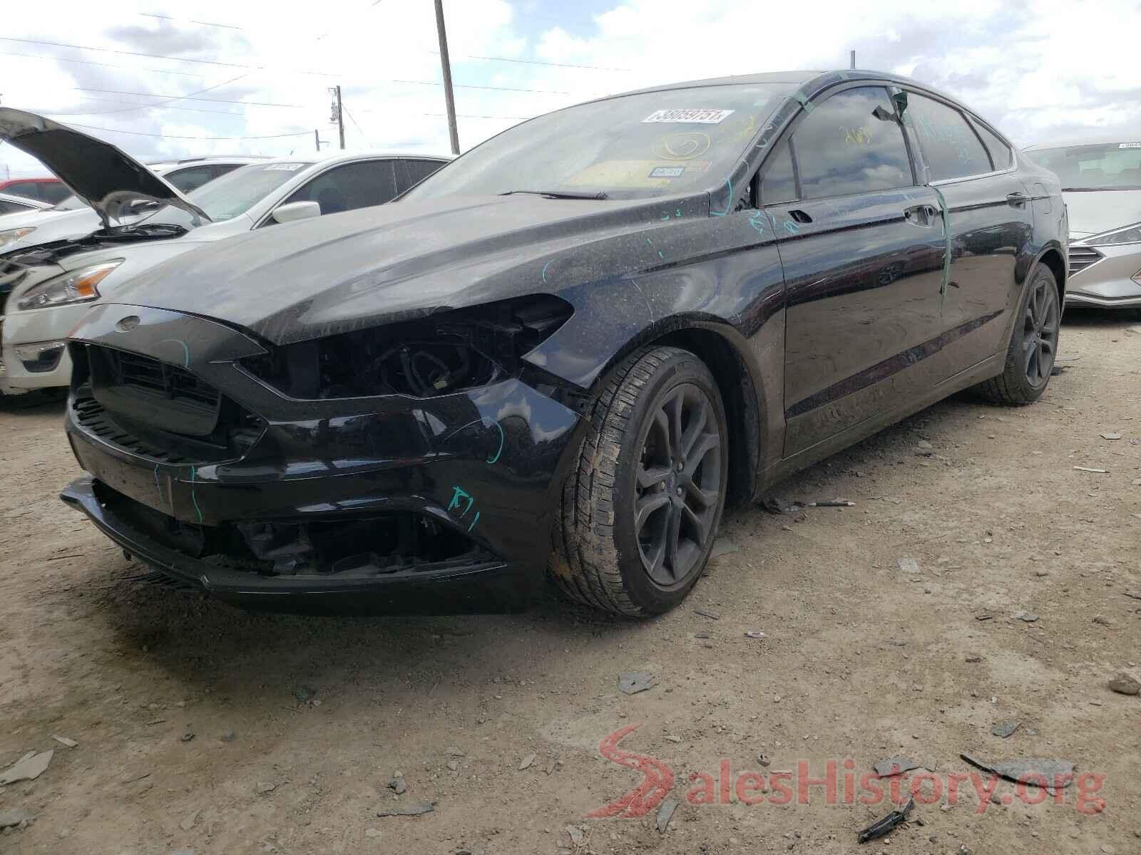 3FA6P0HDXJR231735 2018 FORD FUSION