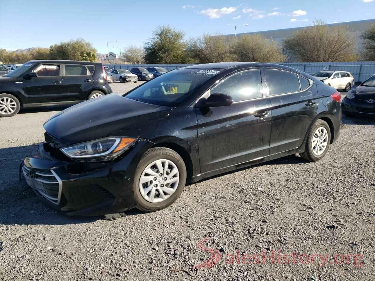 KMHD74LF7JU628230 2018 HYUNDAI ELANTRA