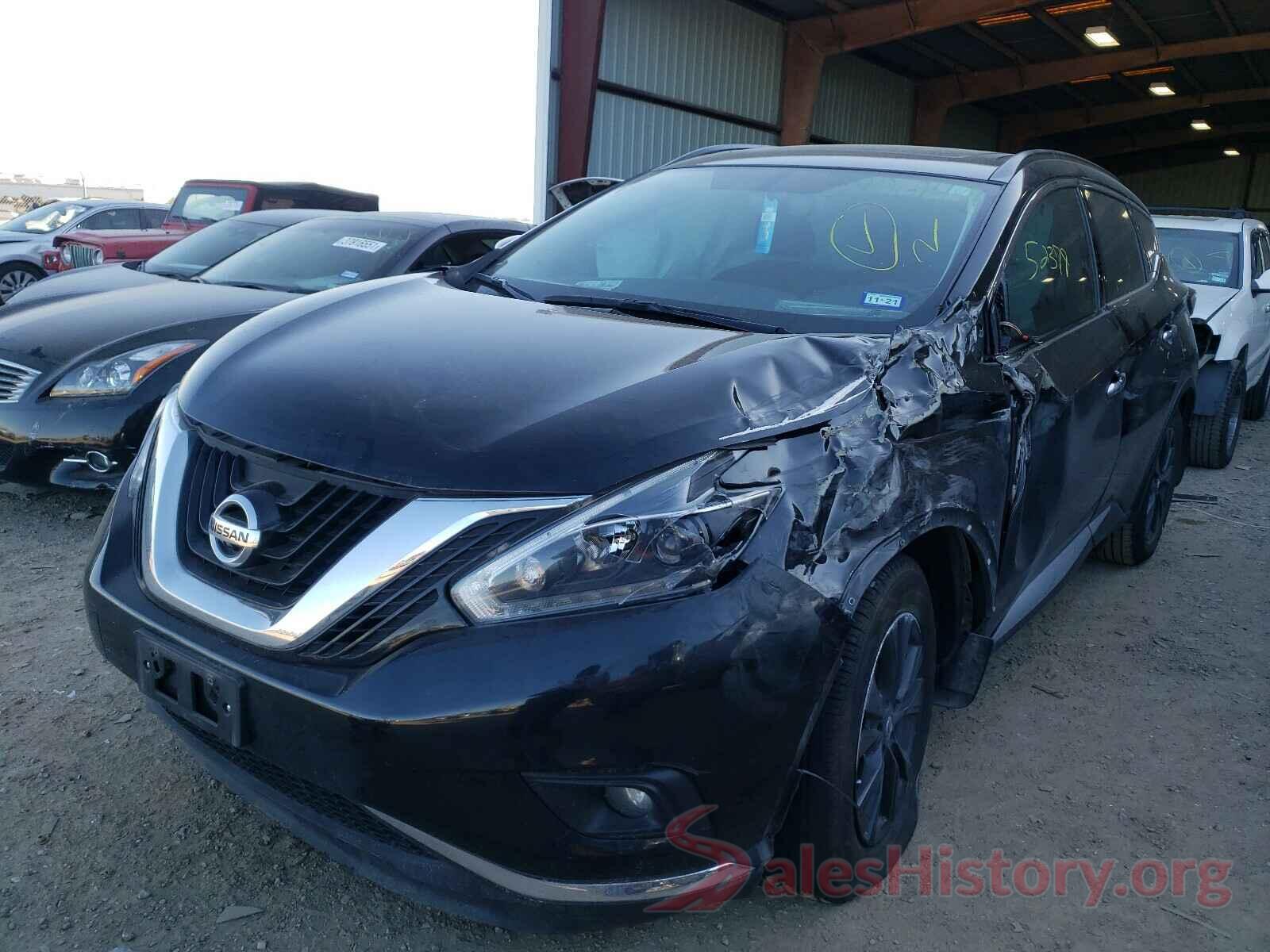 5N1AZ2MG1JN191117 2018 NISSAN MURANO