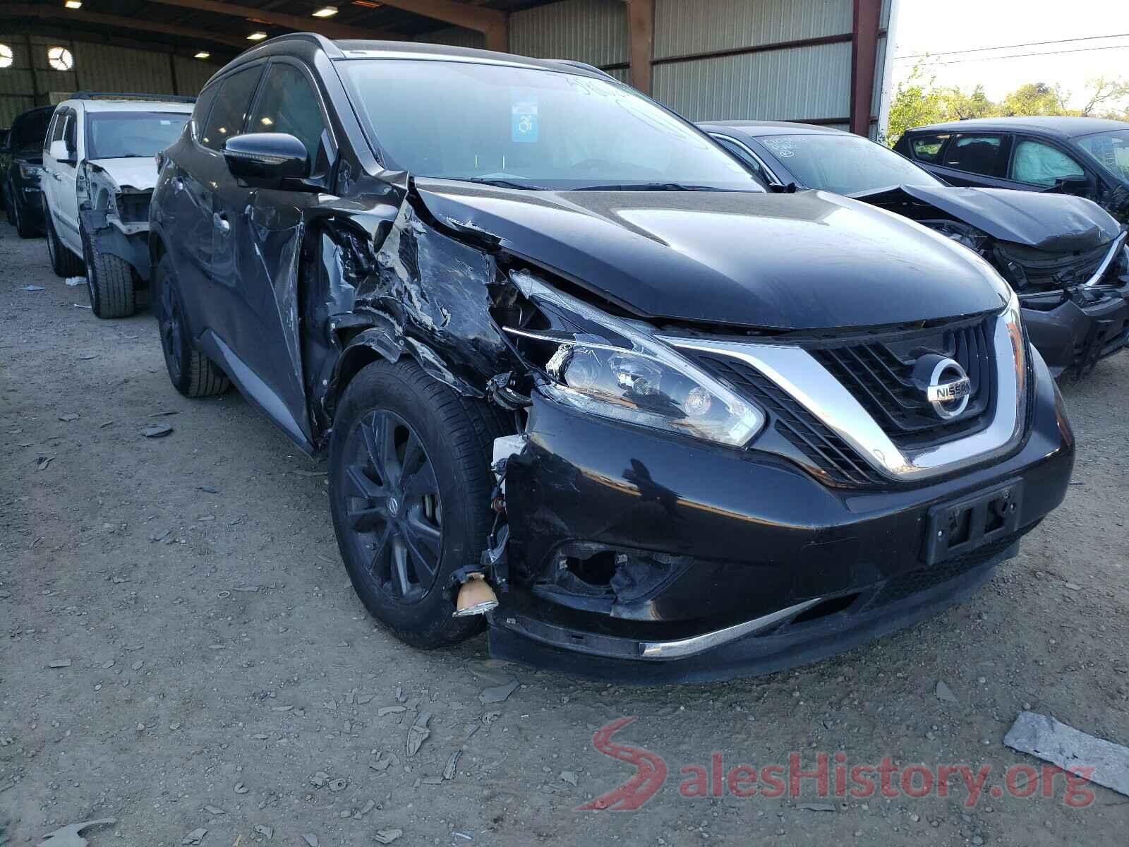 5N1AZ2MG1JN191117 2018 NISSAN MURANO