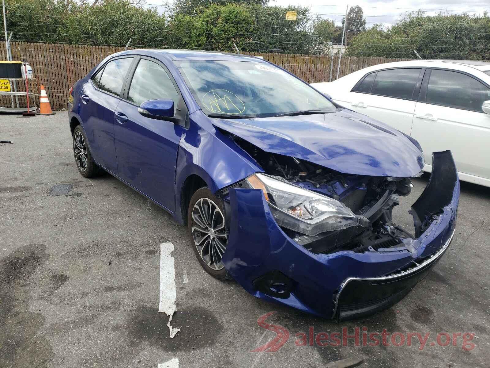 5YFBURHE6GP414904 2016 TOYOTA COROLLA