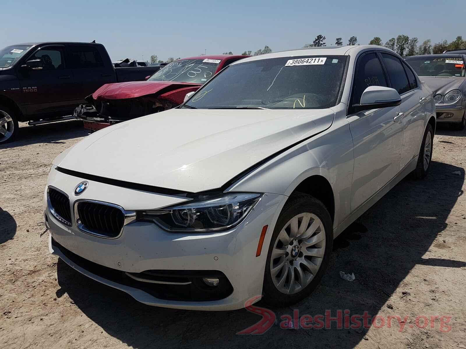 WBA8B9G36HNU54041 2017 BMW 3 SERIES