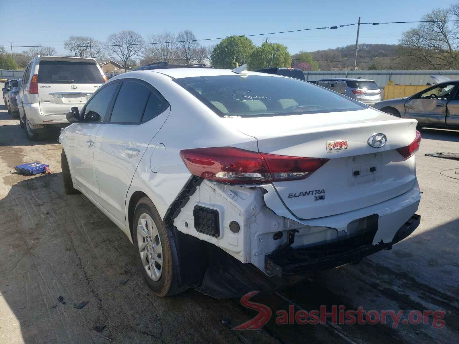 5NPD74LF0HH207152 2017 HYUNDAI ELANTRA