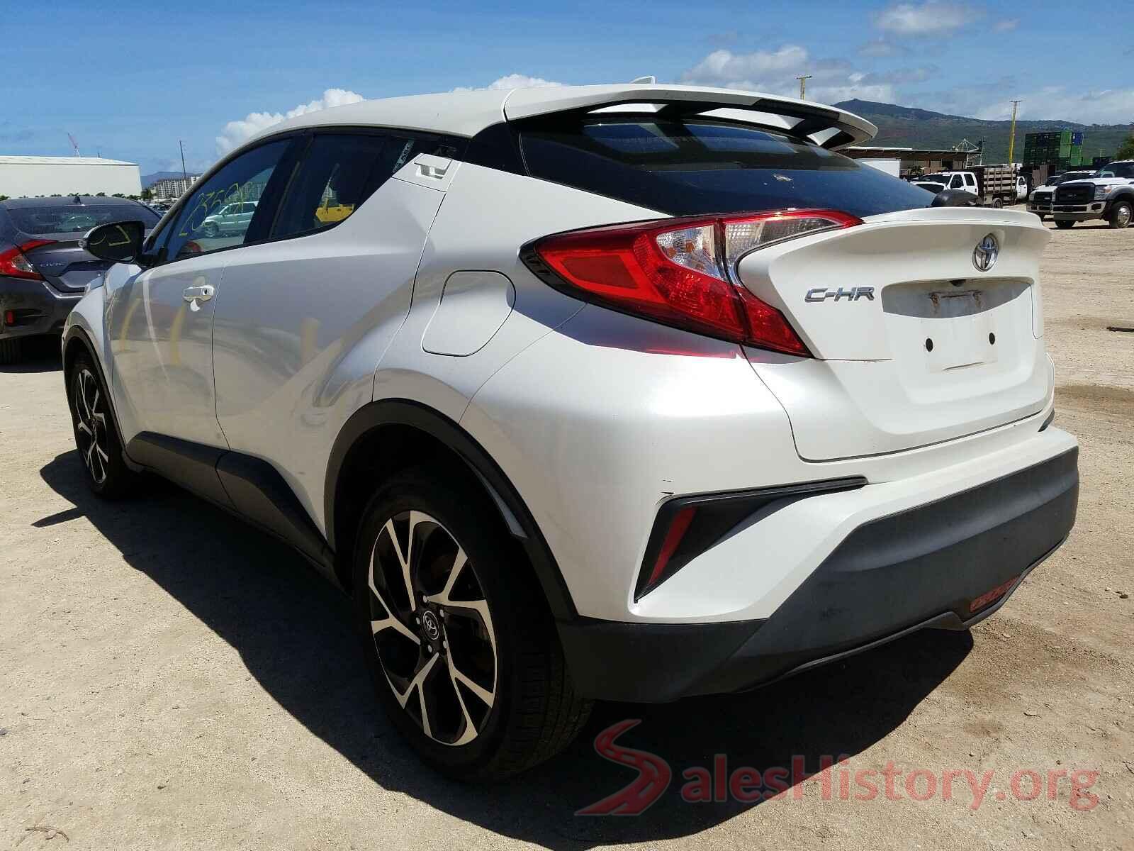 NMTKHMBX2JR060510 2018 TOYOTA C-HR