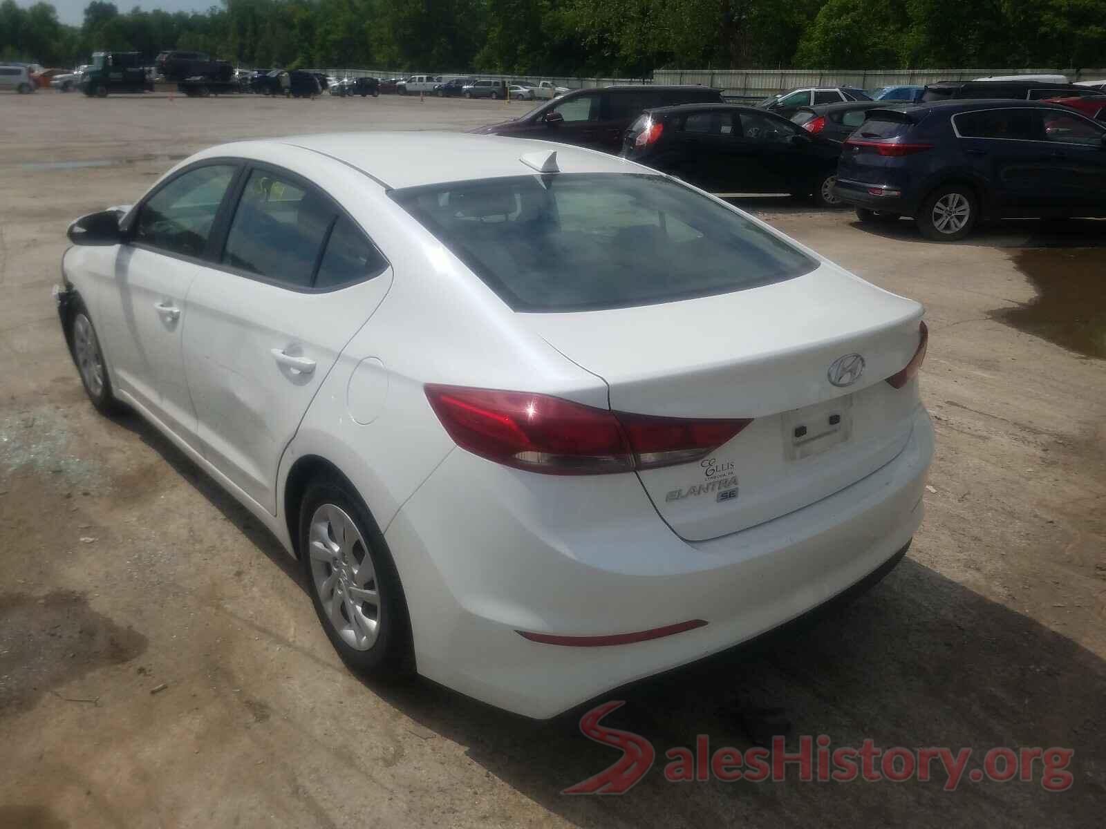 5NPD74LF6HH193130 2017 HYUNDAI ELANTRA